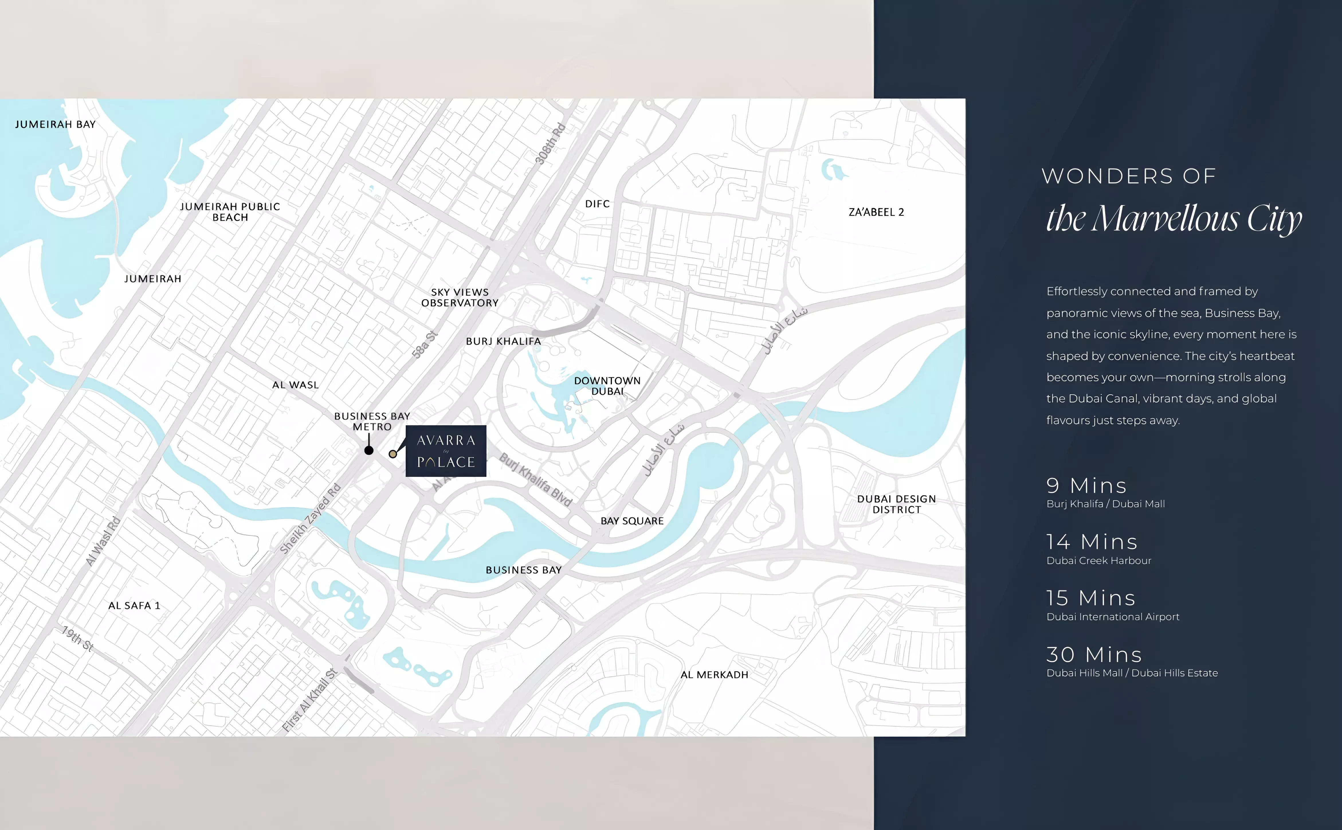 Avarra by Palace – master plan