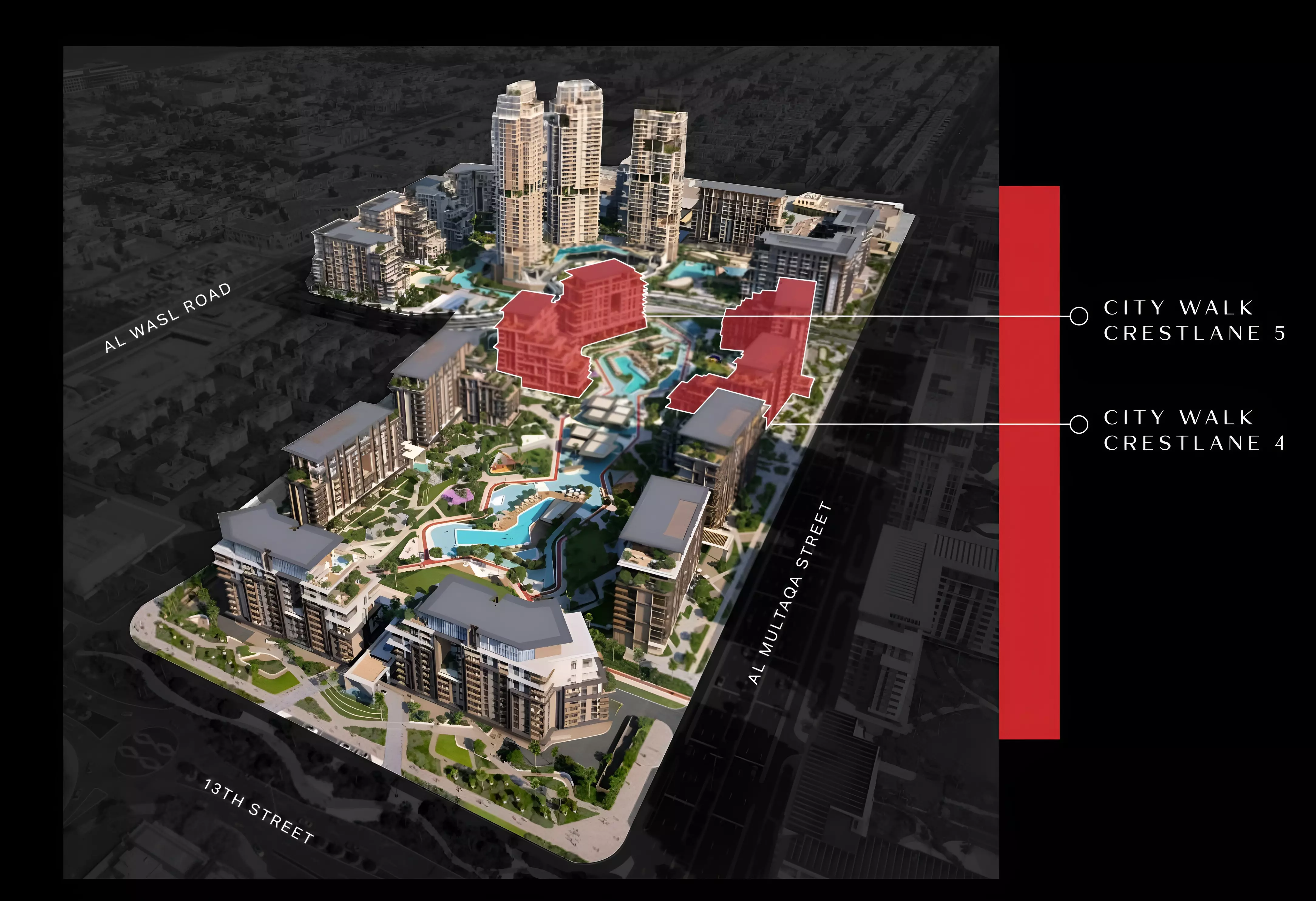 City Walk Crestlane Phase 5 – master plan