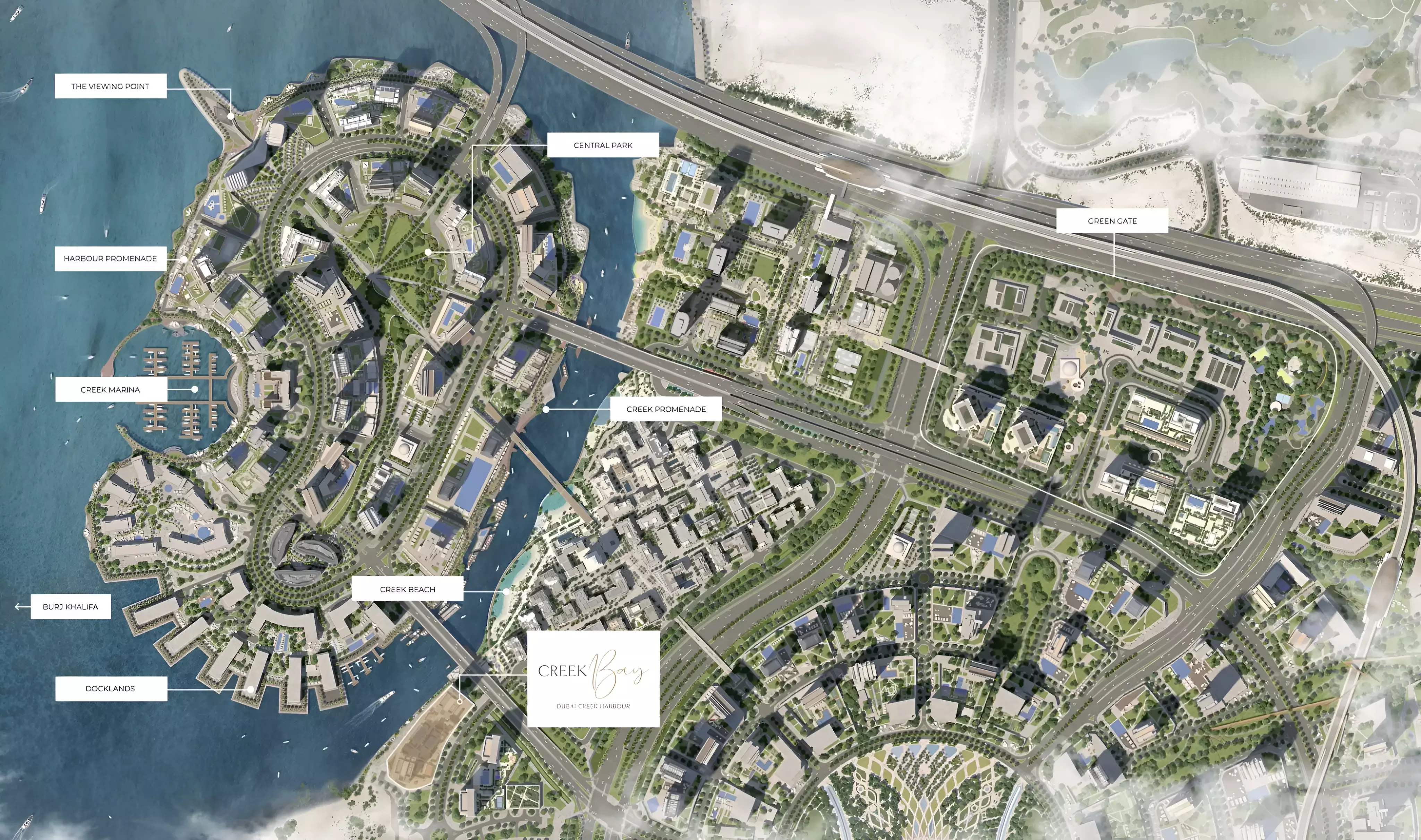 Creek Bay – master plan