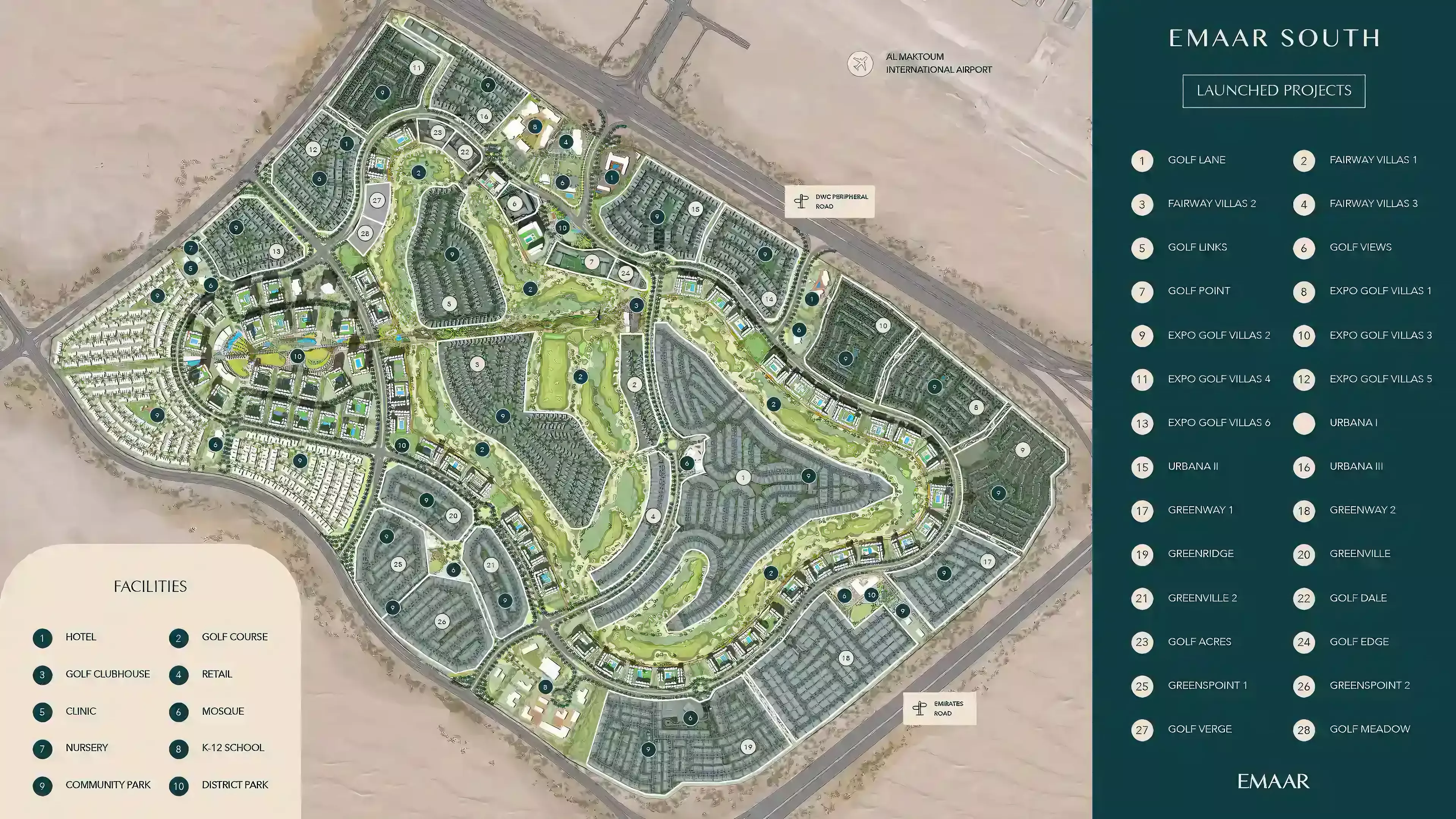 Golf Verge – master plan