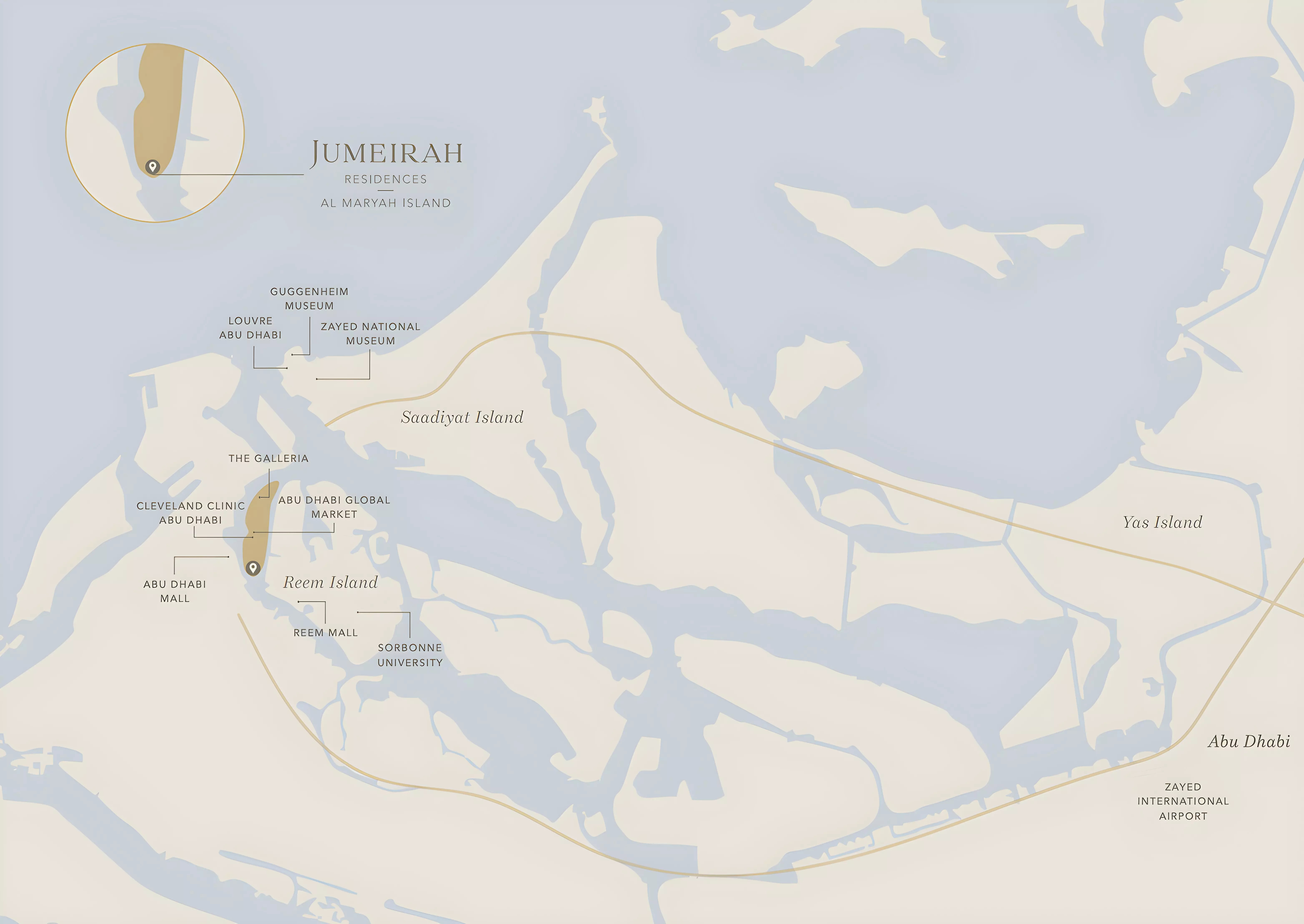 Jumeirah Residences – master plan