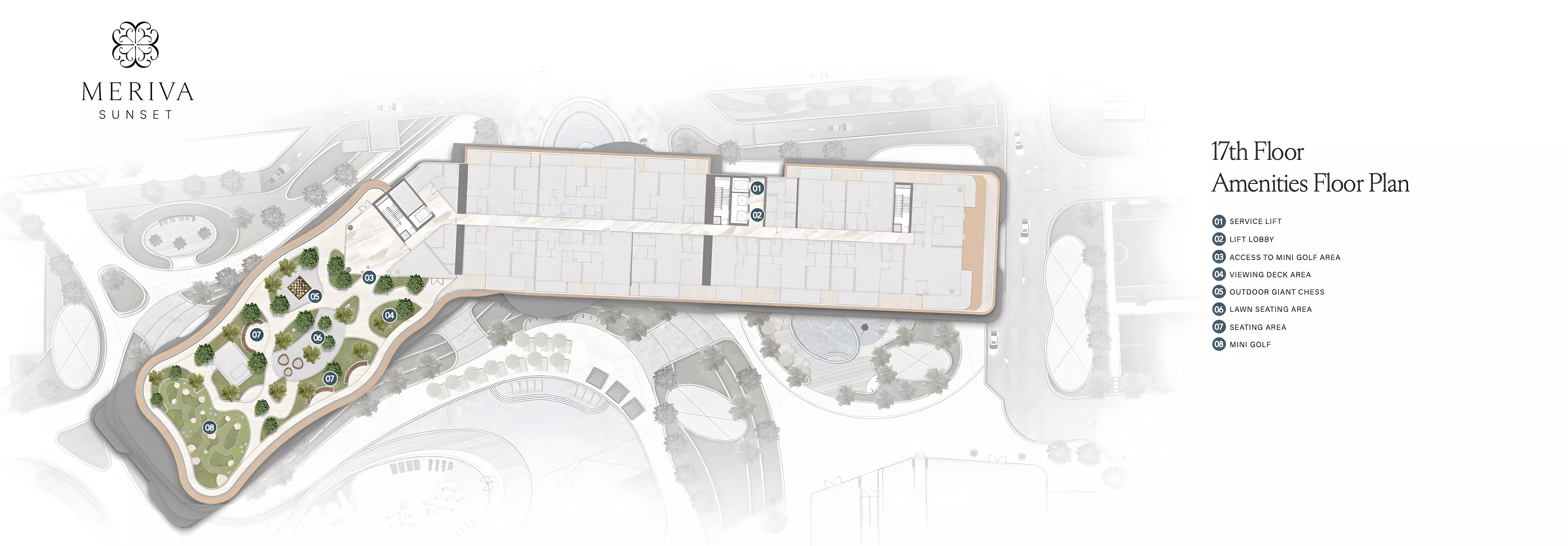 Meriva Sunset – master plan