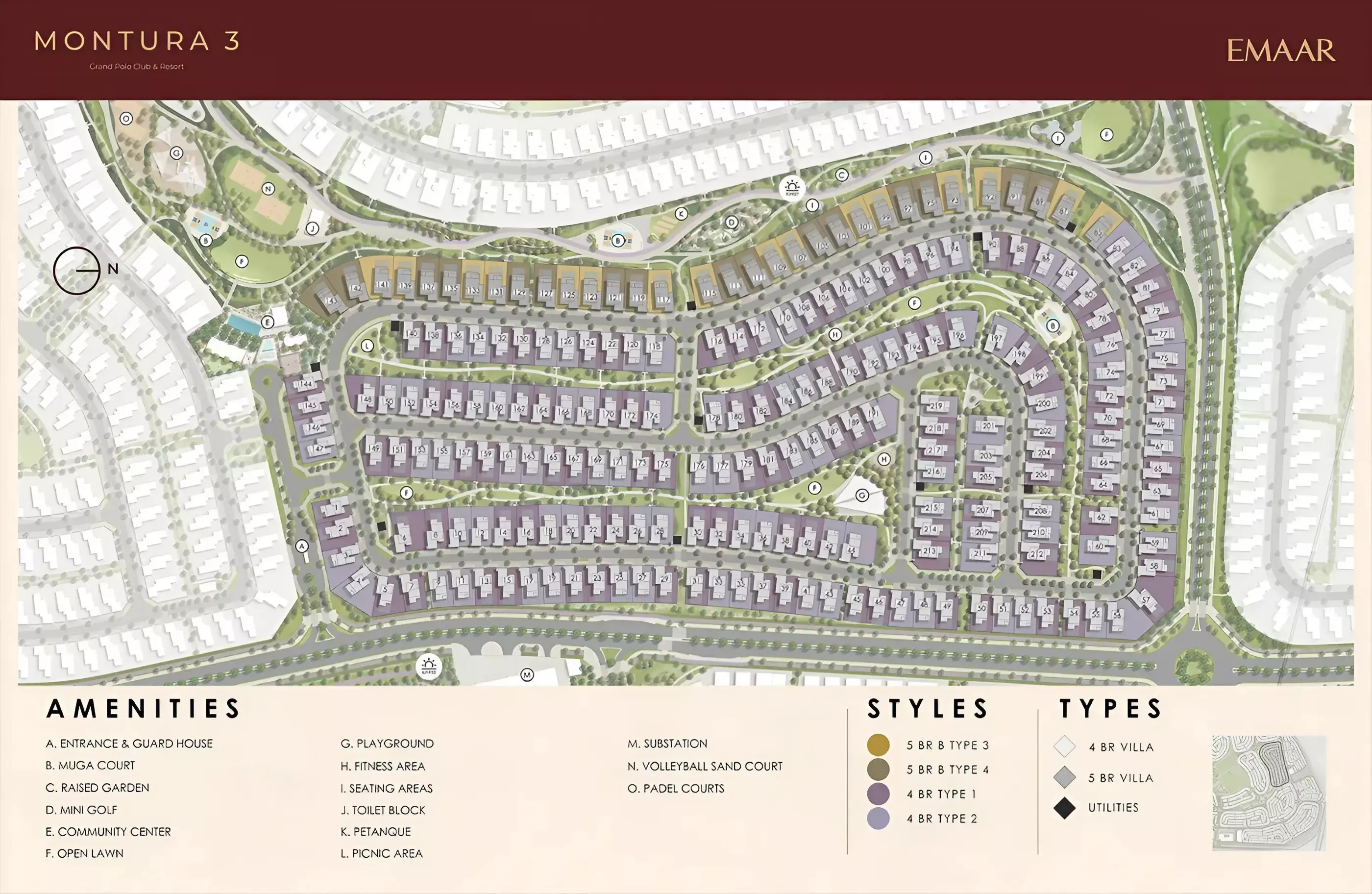 Montura 3 at Grand Polo – master plan
