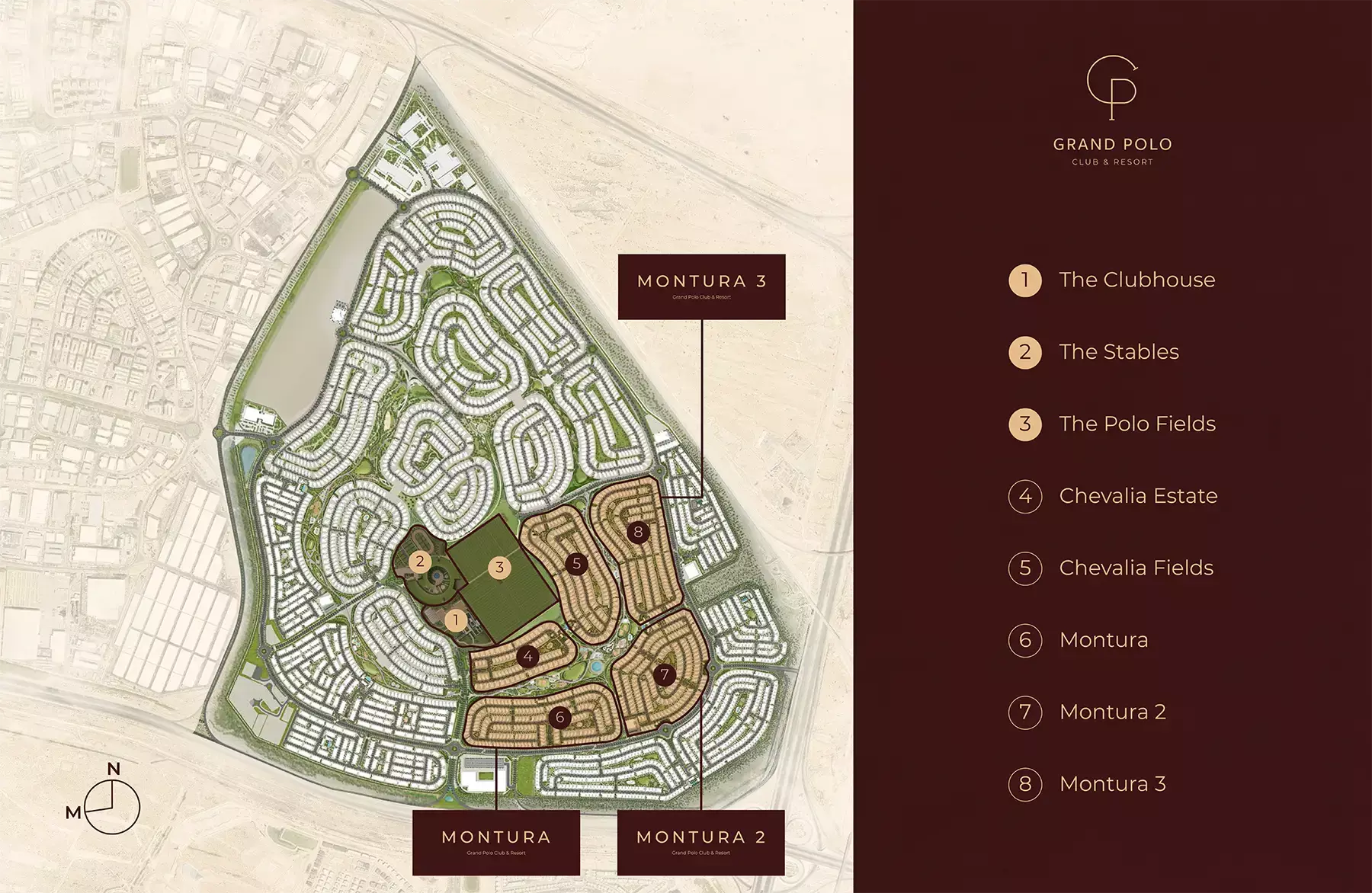 Montura at Grand Polo – master plan