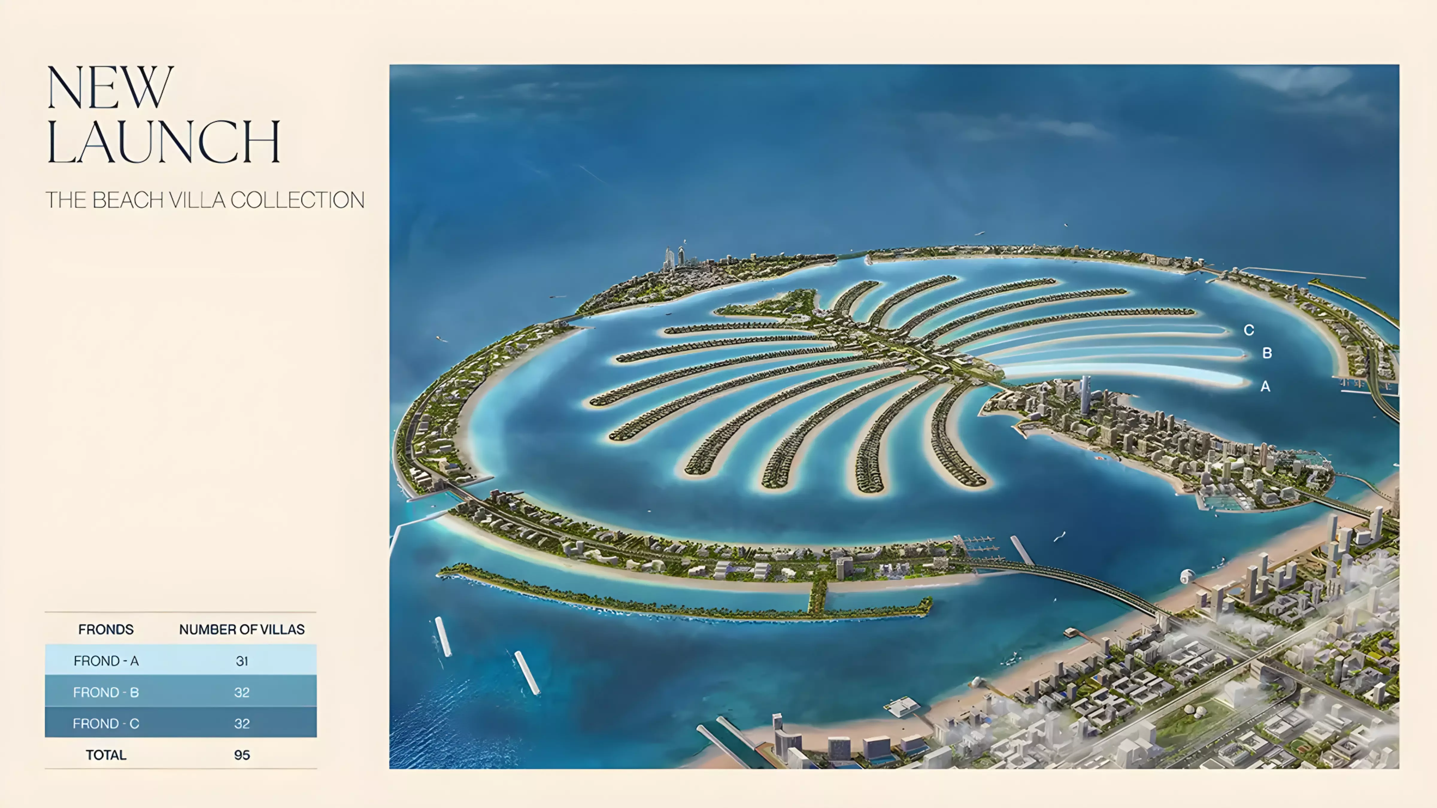 Palm Jebel Ali - The Beach And Coral Collection Frond C – master plan