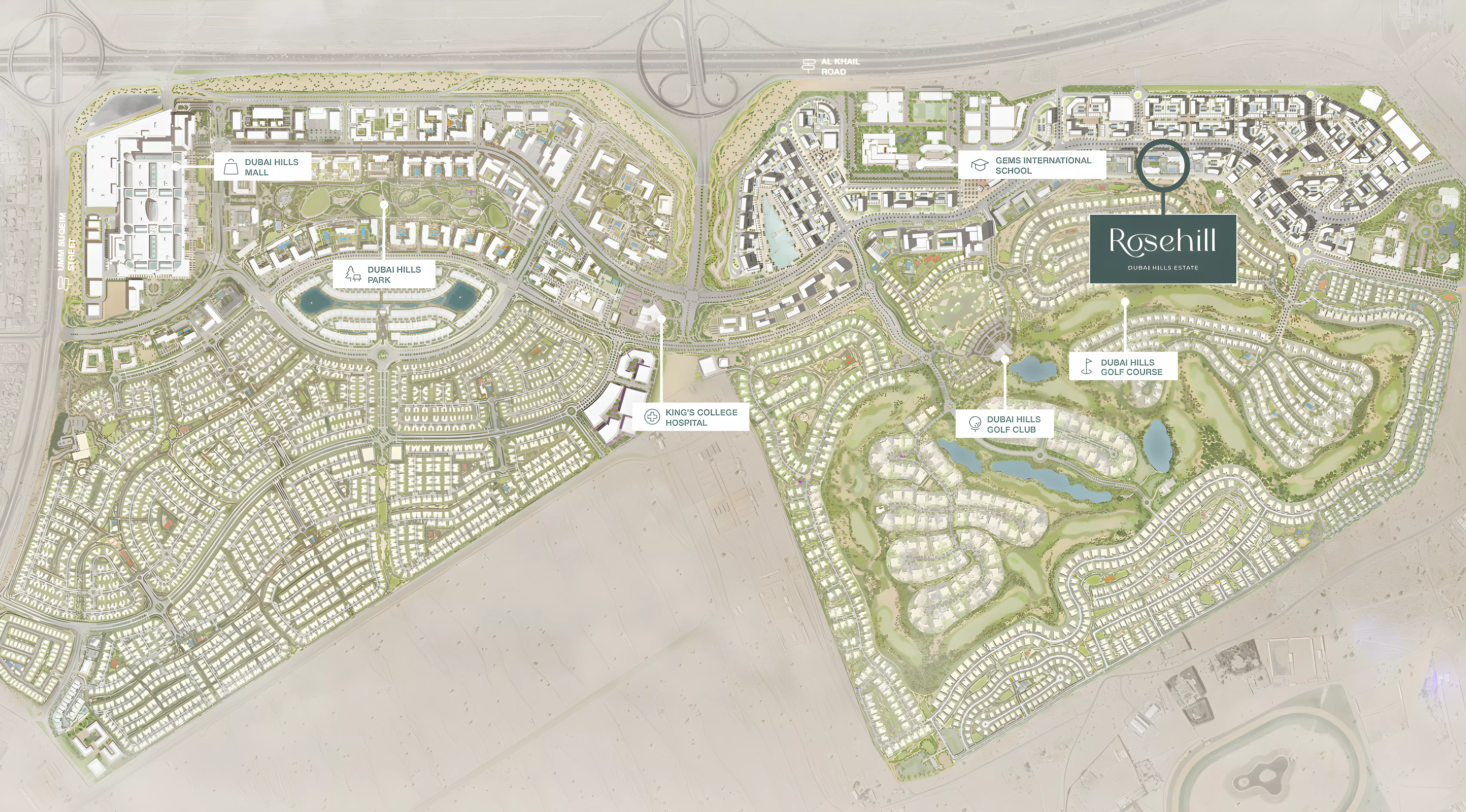 Rosehill by Emaar – master plan