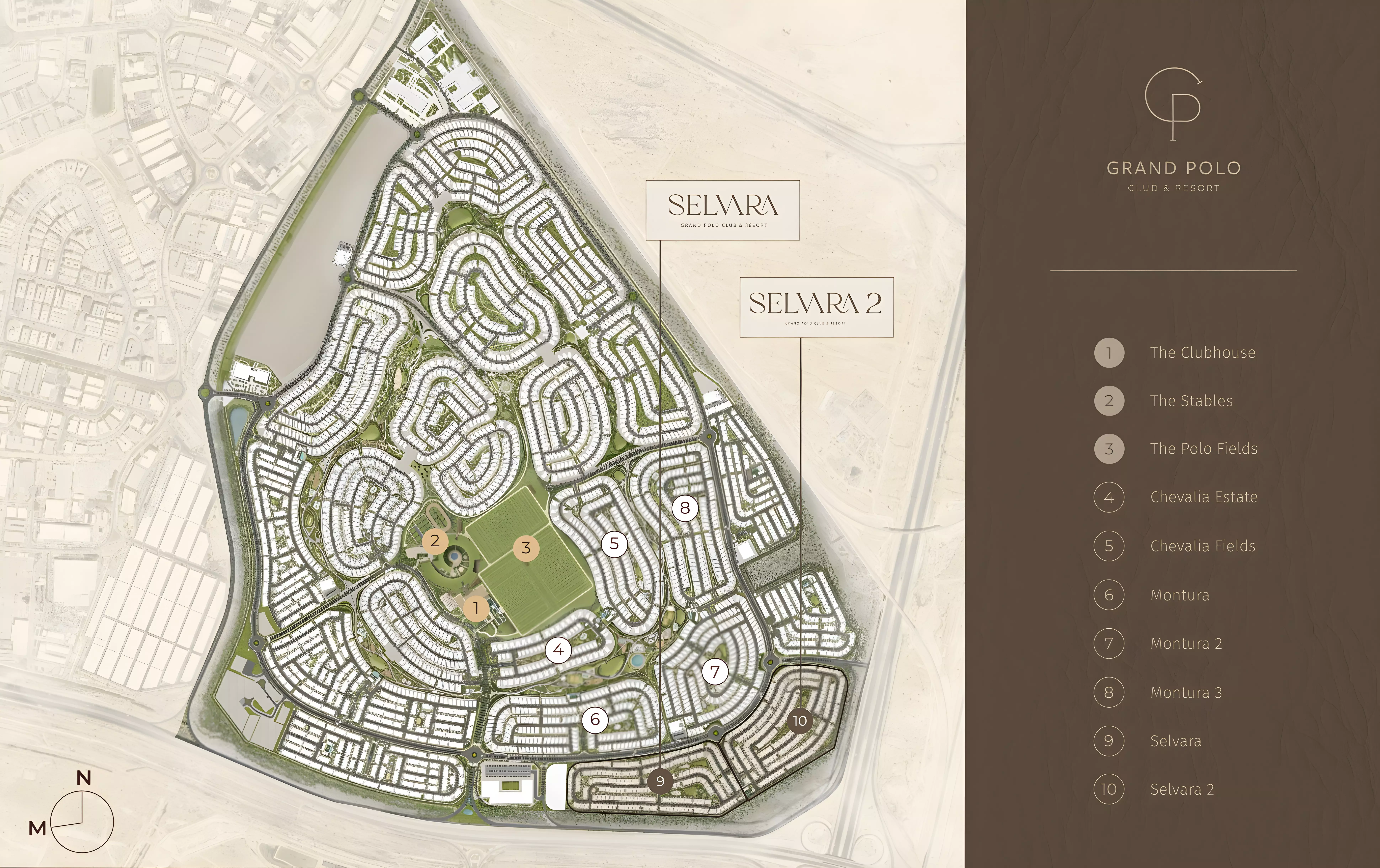 Selvara Phase 2 By Emaar – master plan
