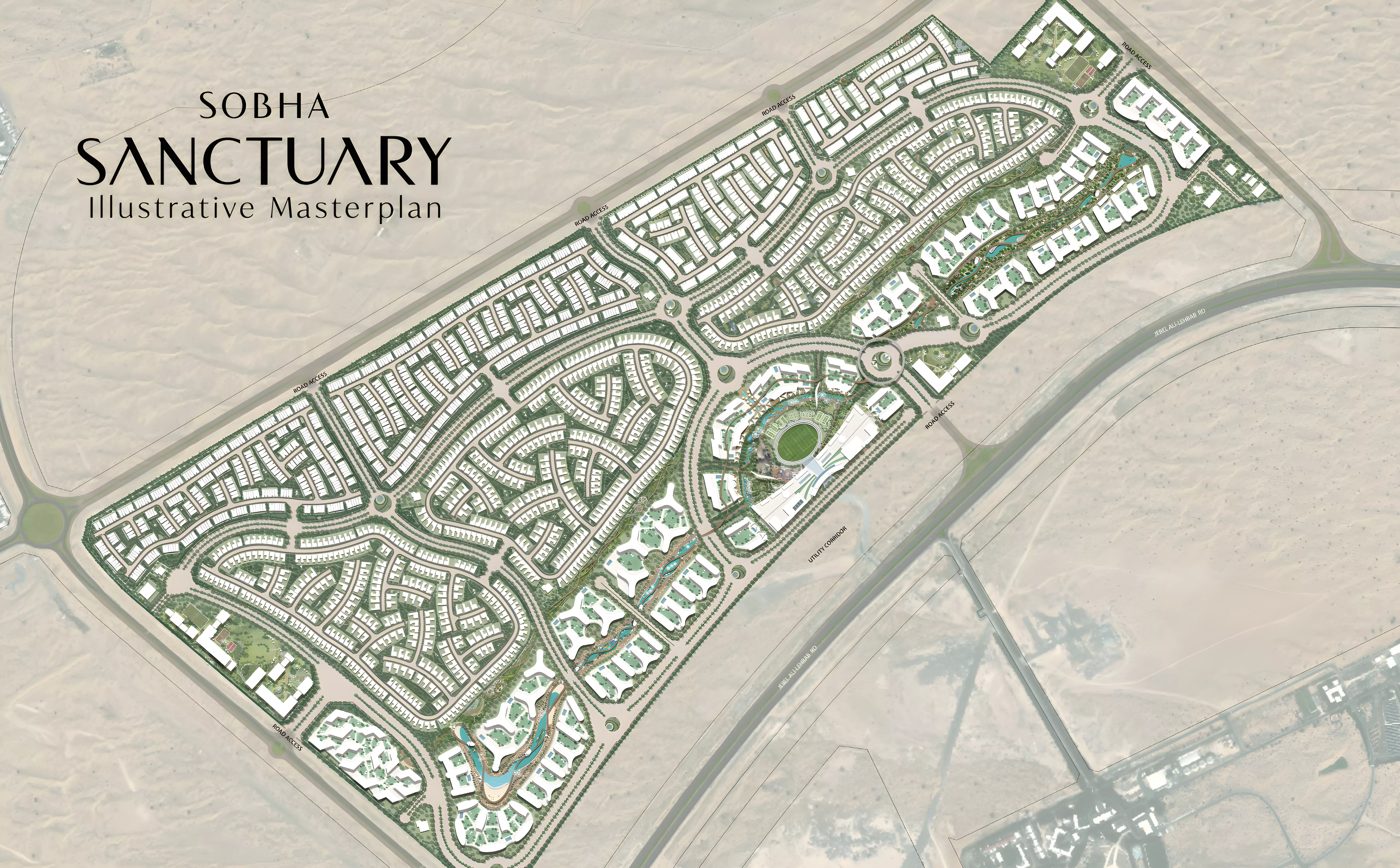 Sobha Sanctuary Apartments – master plan
