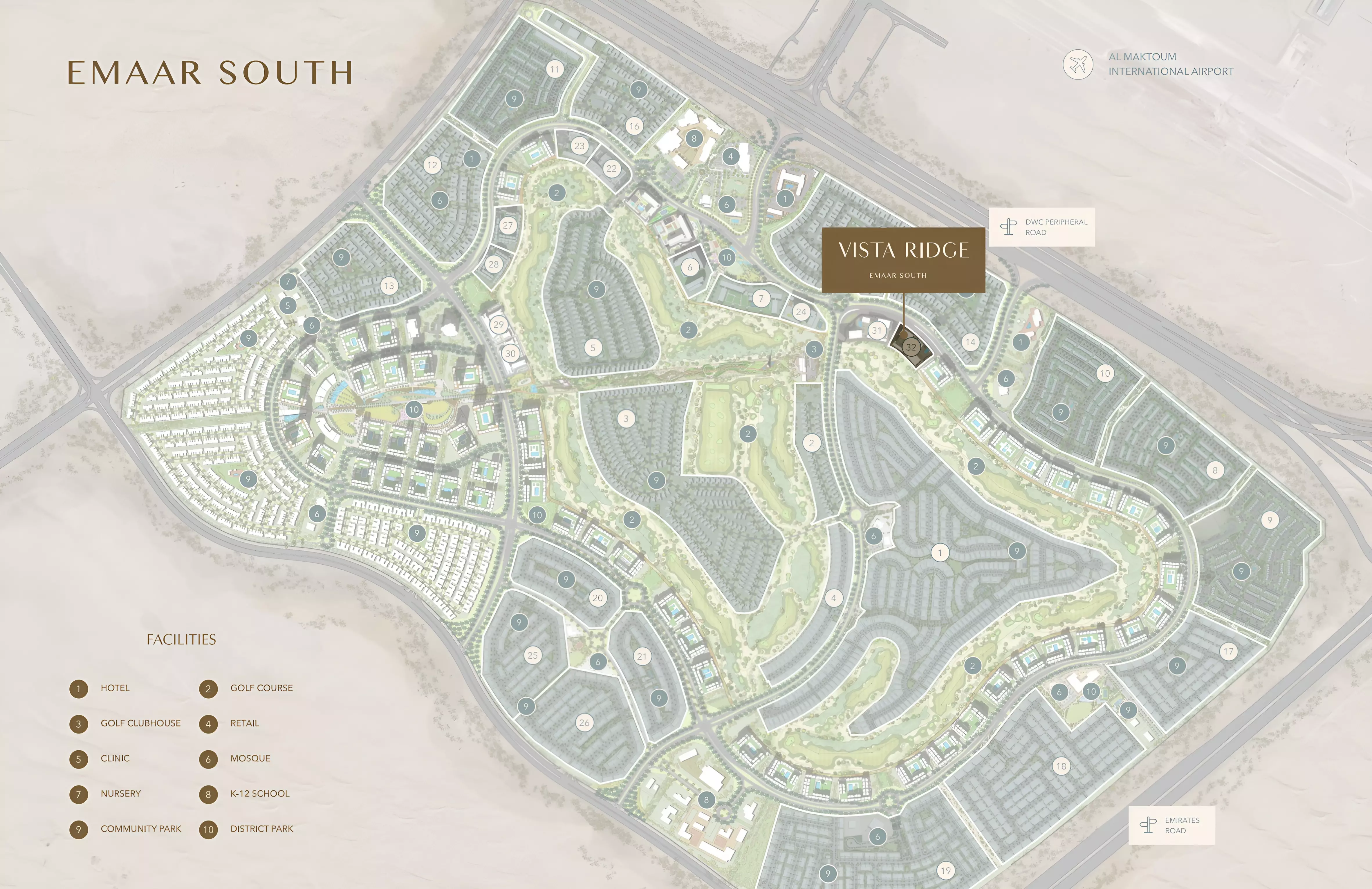 Vista Ridge – master plan