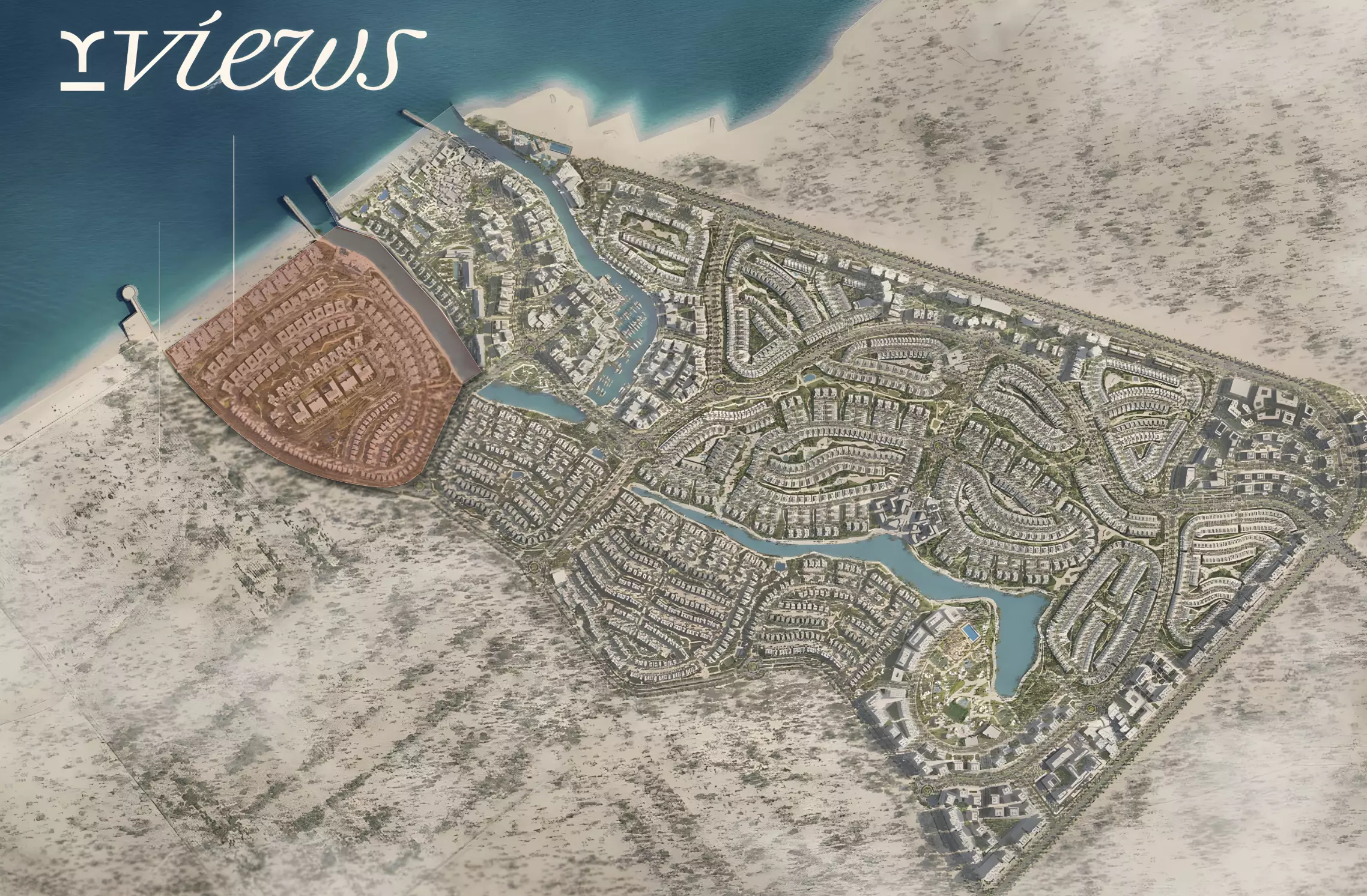 Y Views at Bayn – master plan