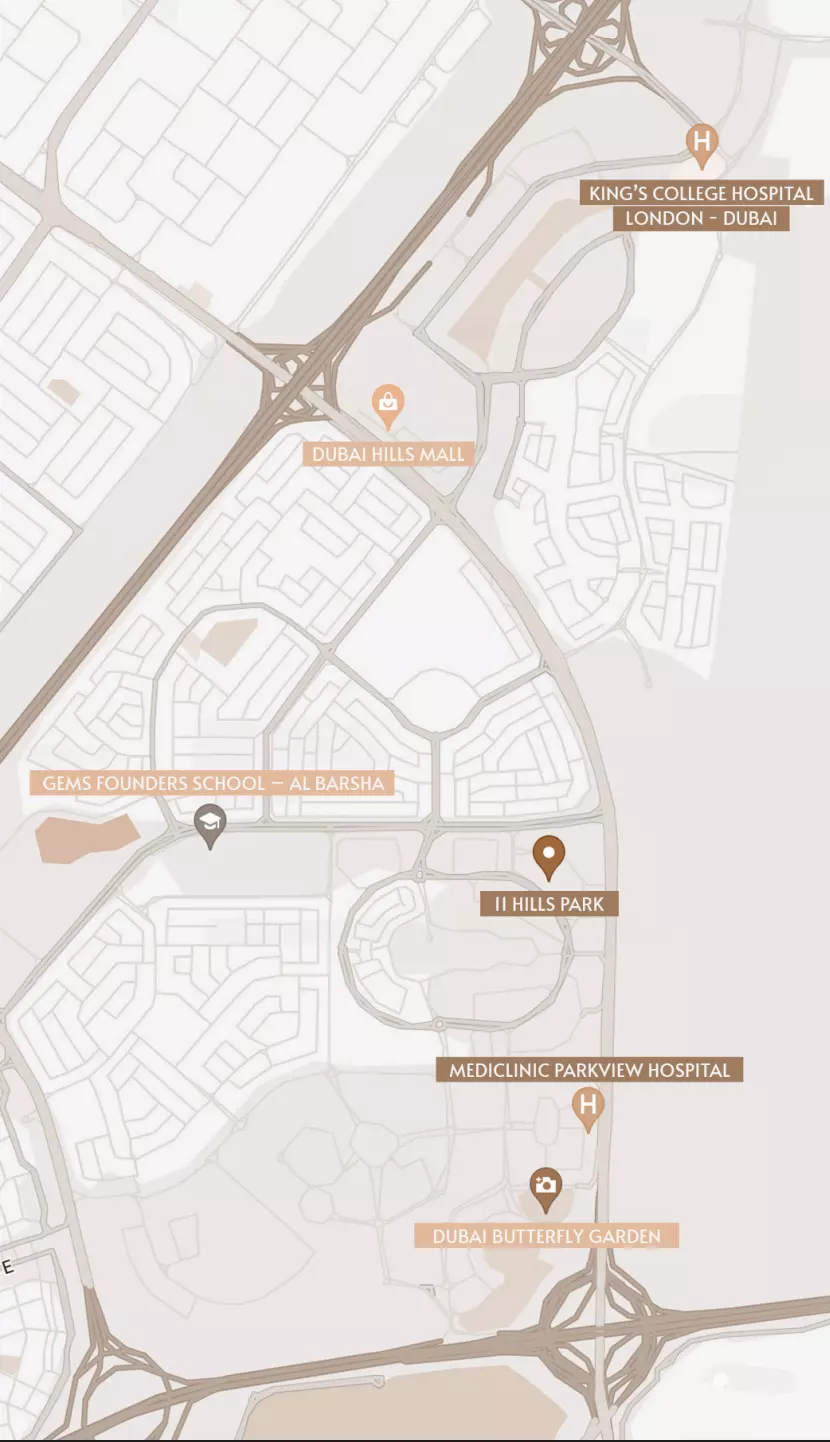 11 Hills Park – master plan
