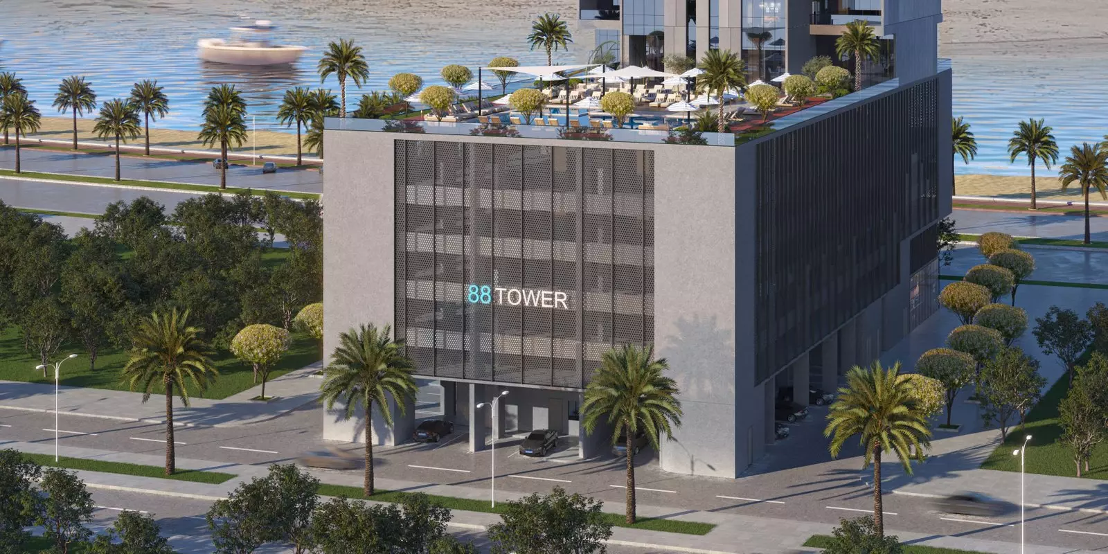 88 Tower – main view