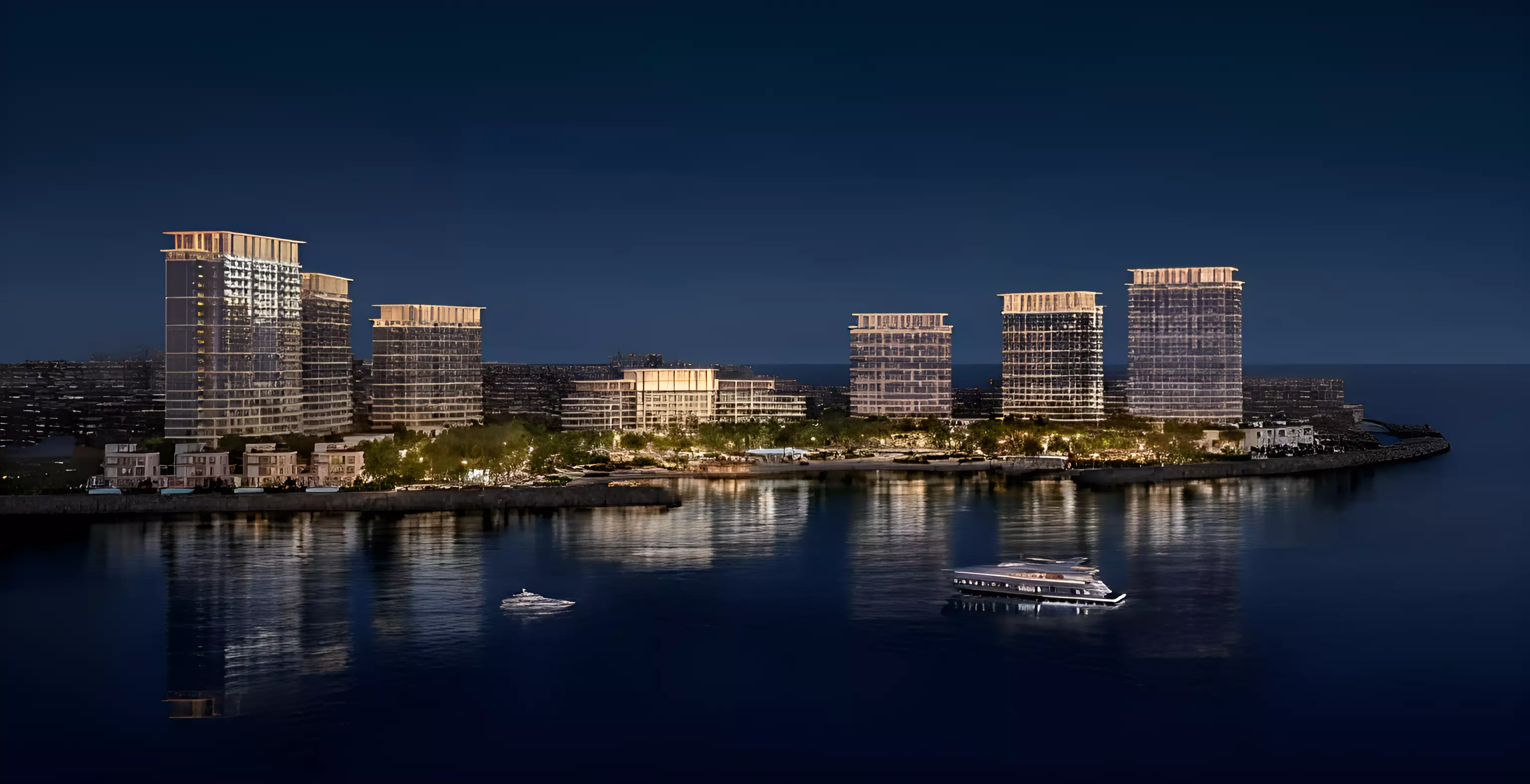 Address Residences Al Marjan Island – main view