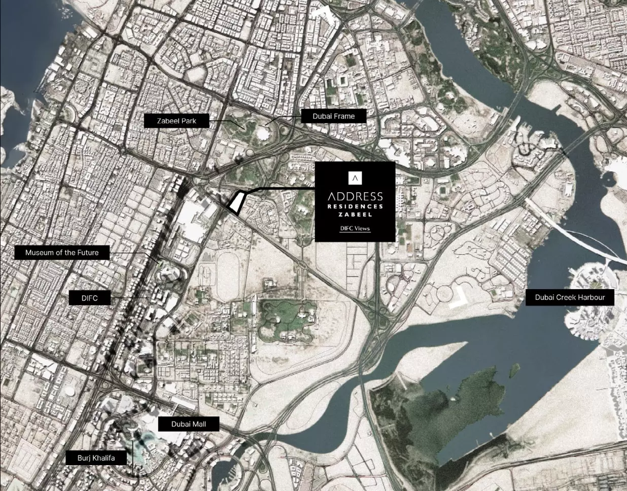 Address Residences Zabeel – master plan