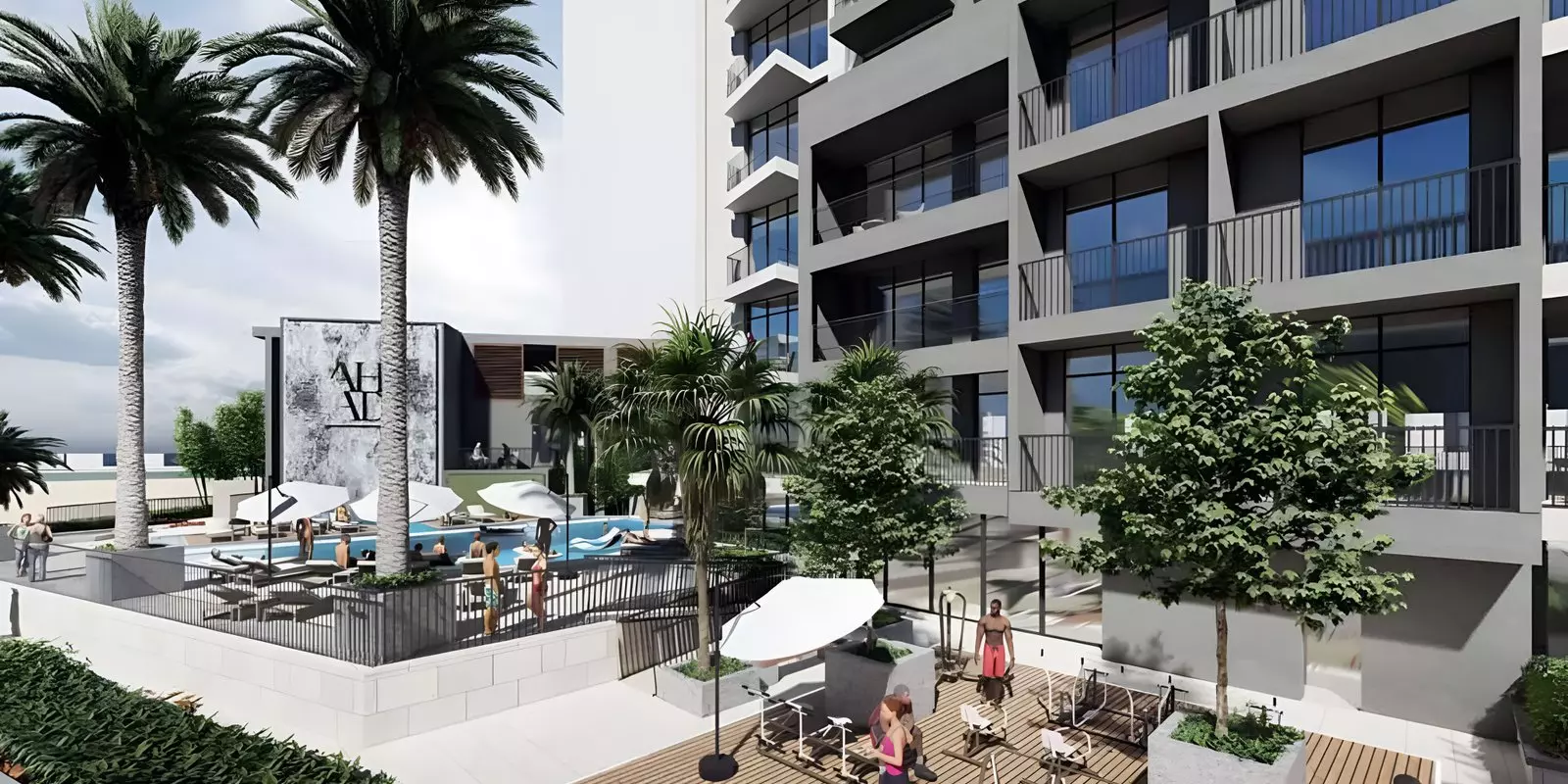 Ahad Residences – main view