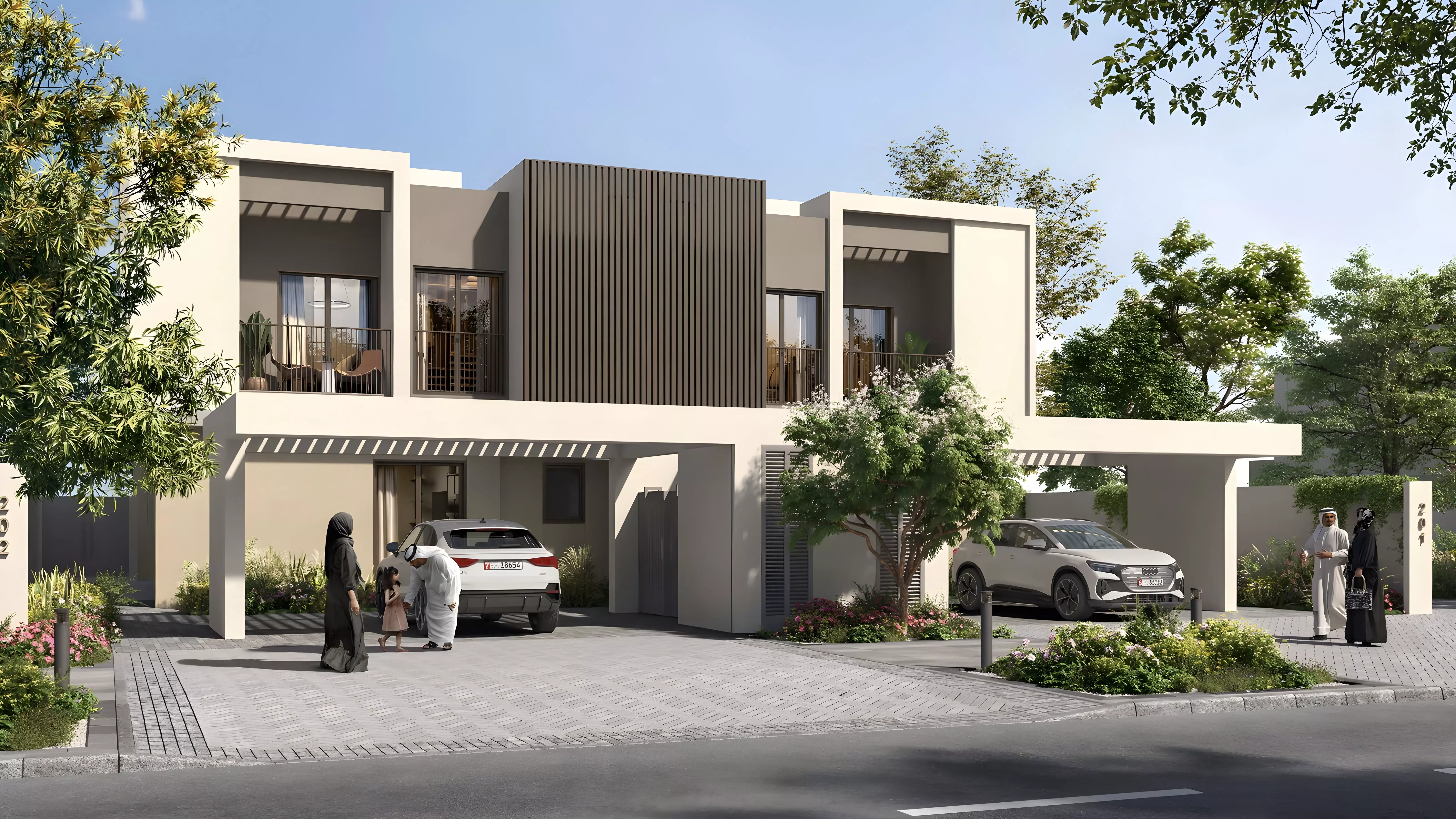 Al Deem Townhomes – main view