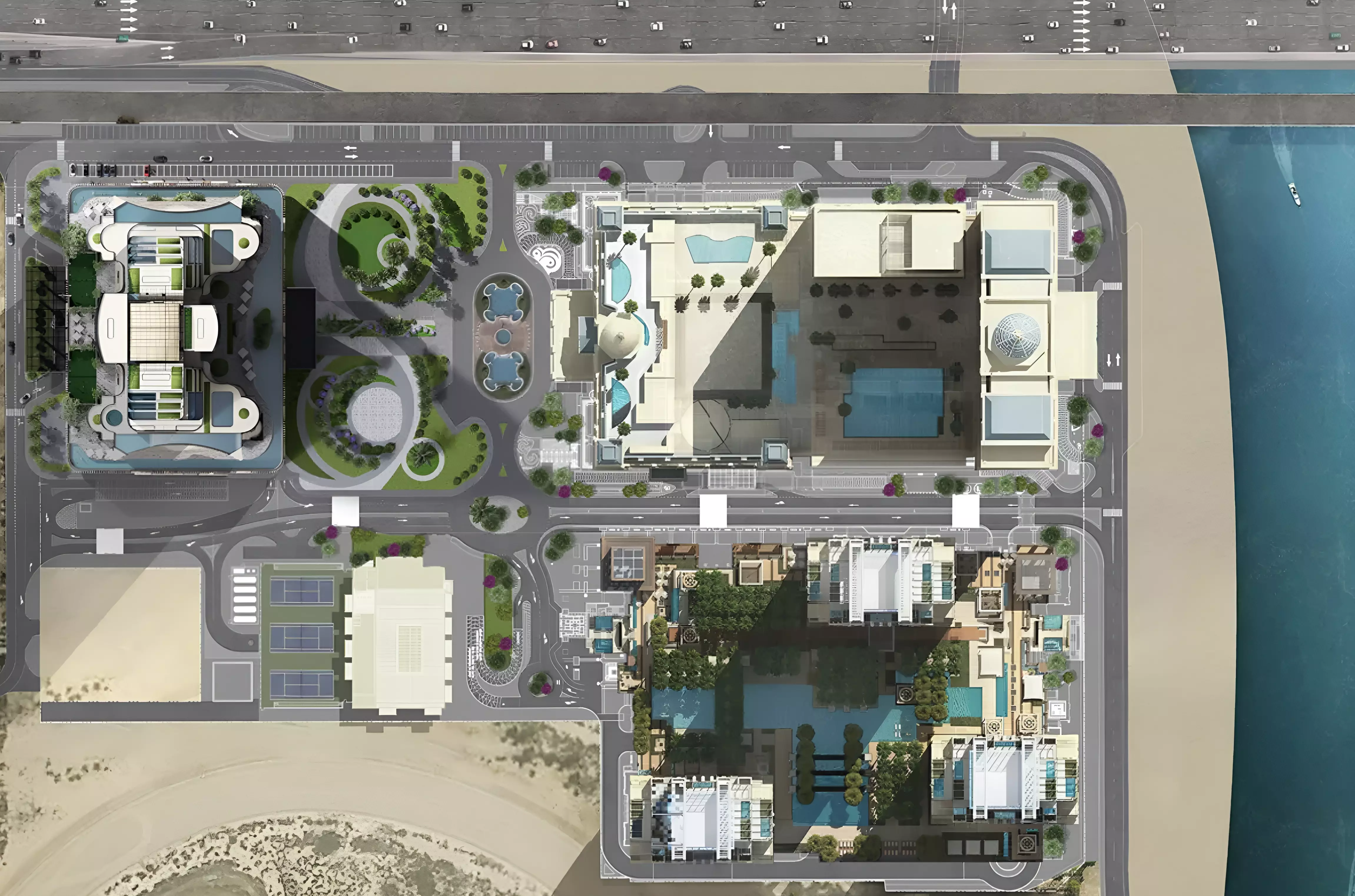 Al Habtoor Tower – master plan