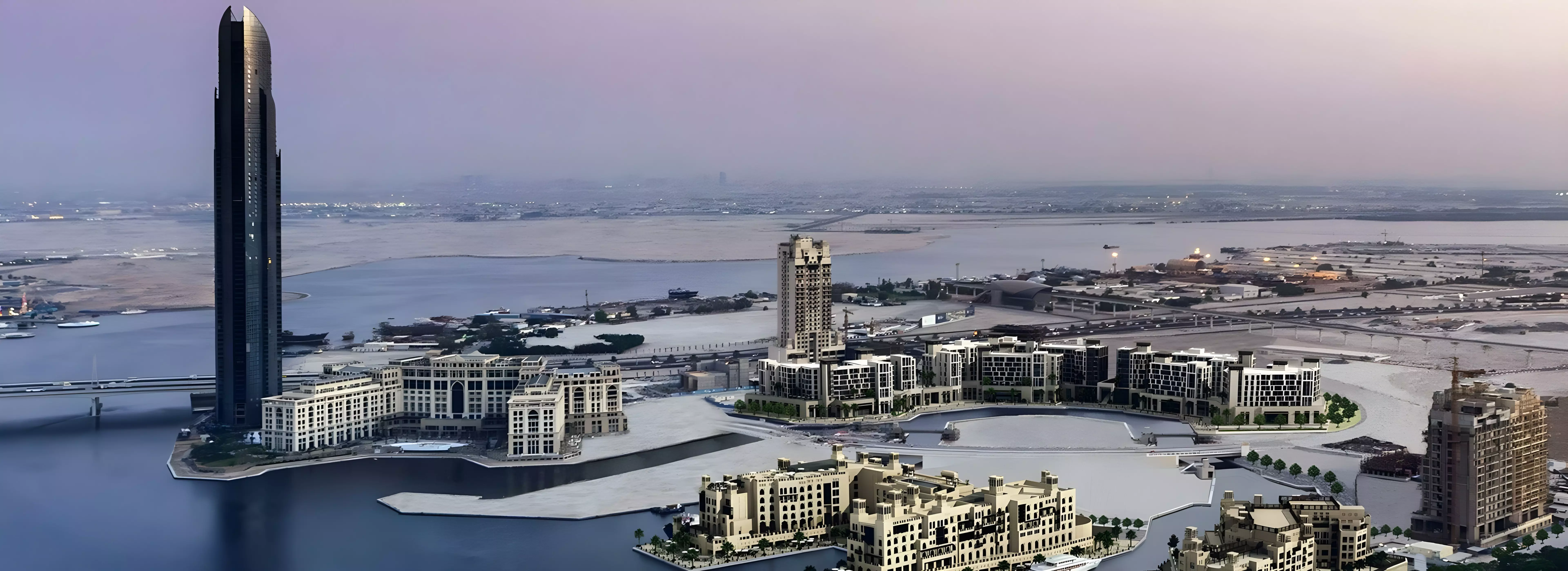 Al Jadaf Water front – main view