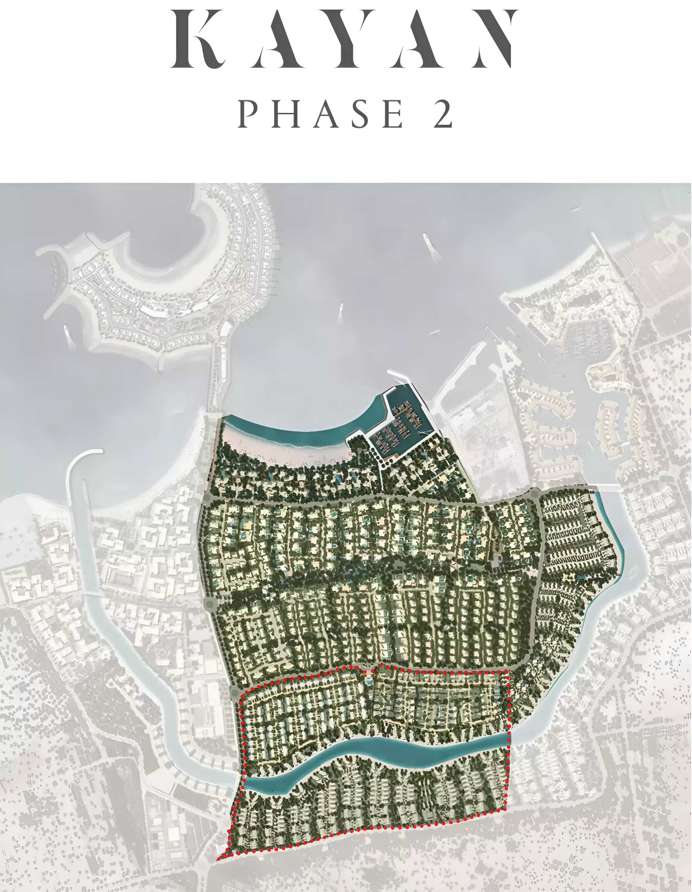 Al Jurf Gardens Phase 2 Kayan – master plan