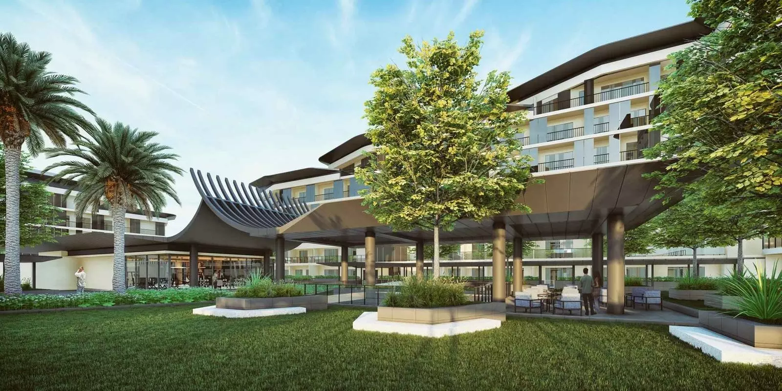 Al Mahra Residence – main view