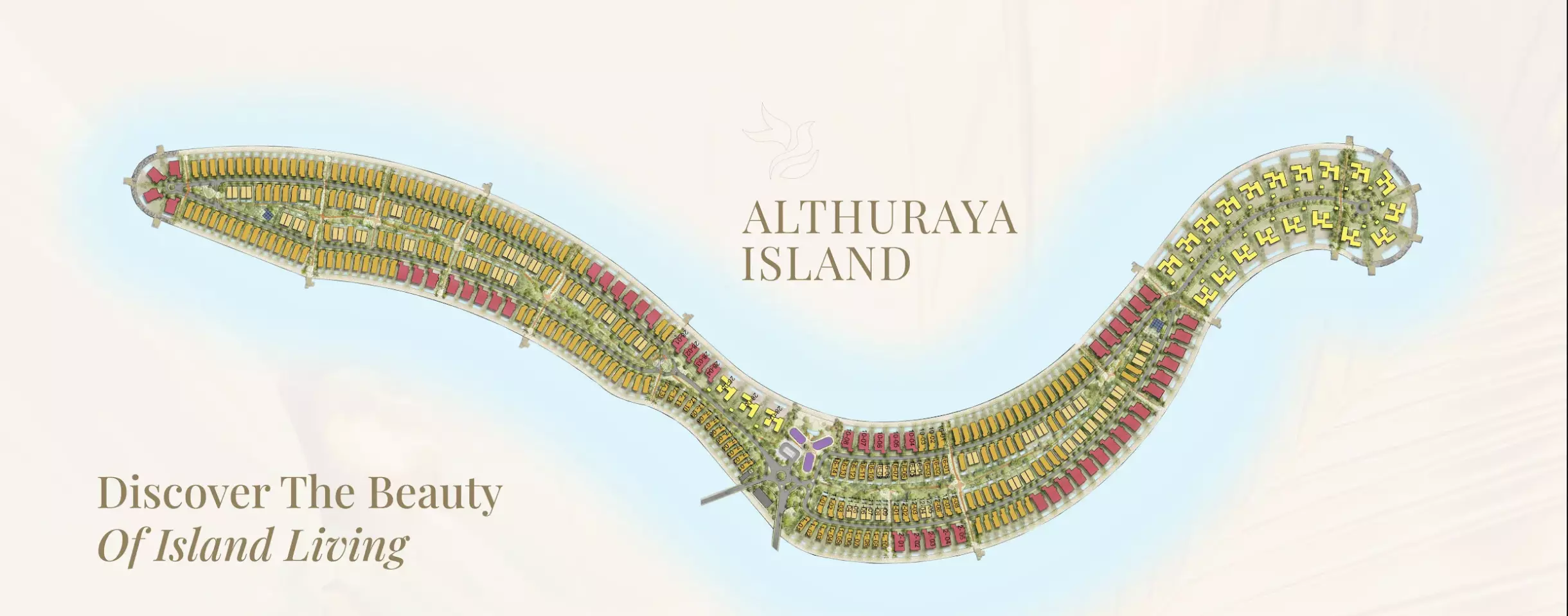 Al Thuraya Island – master plan