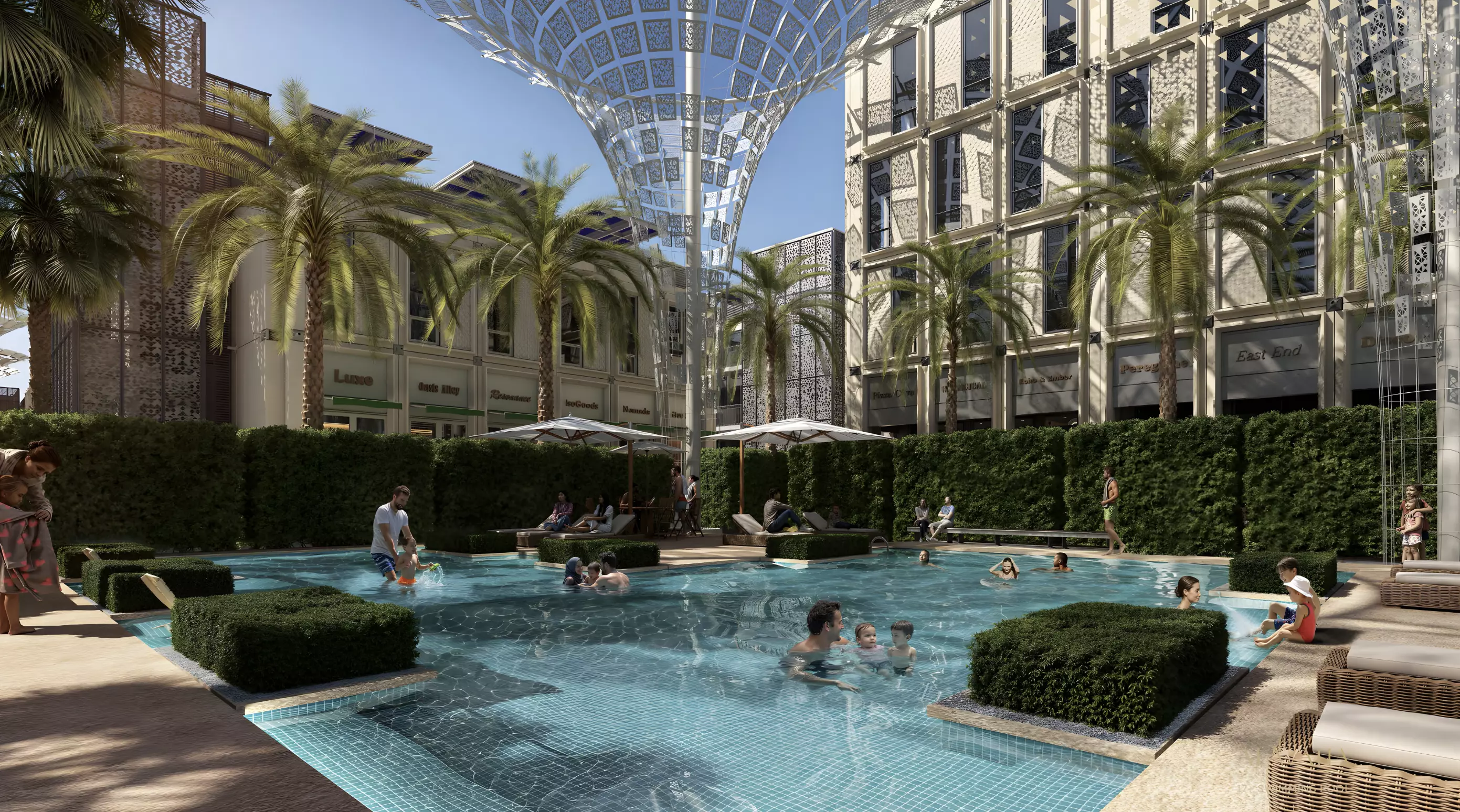 Al Waha Residences – main view