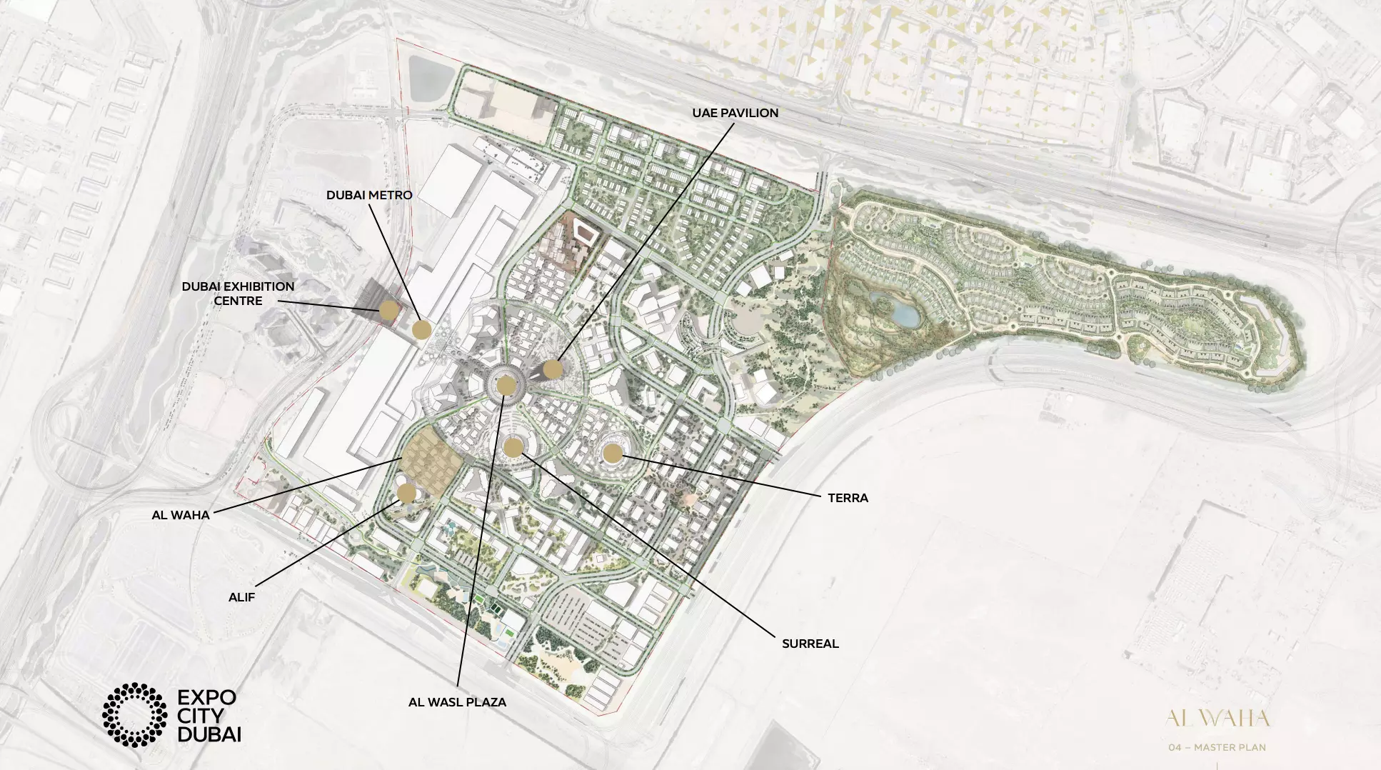 Al Waha Residences – master plan