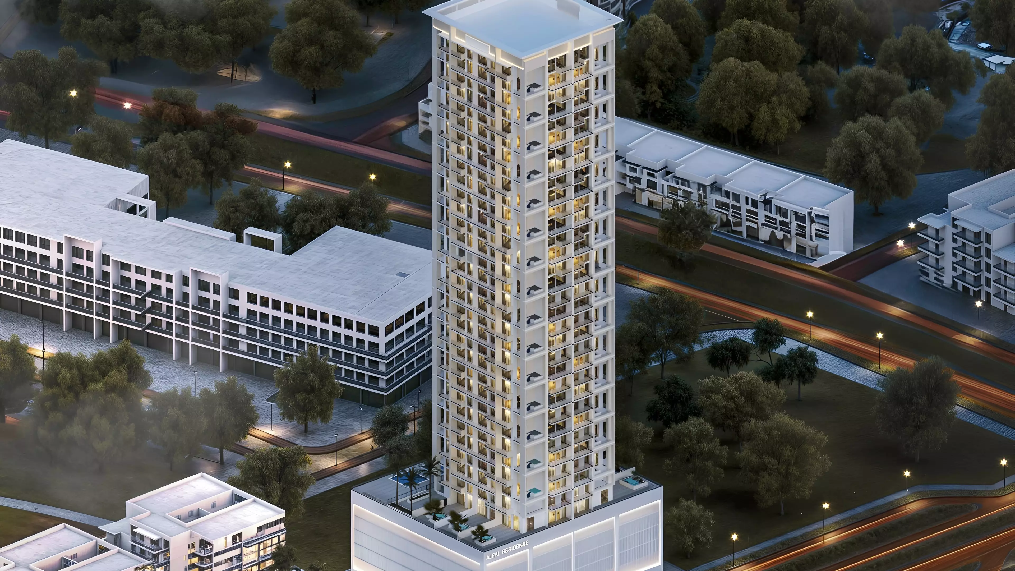 Alfal Residence – main view