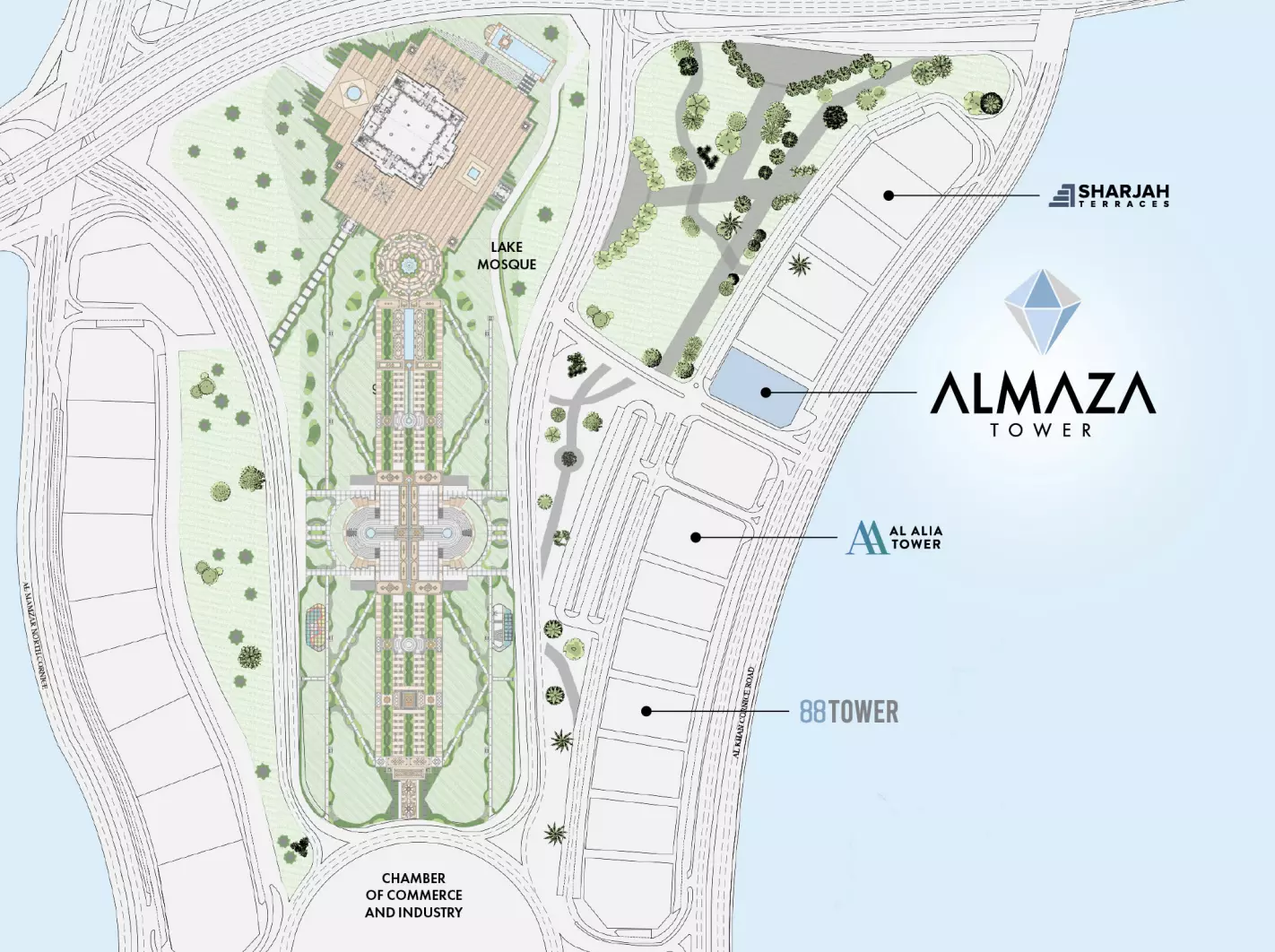 Almaza Tower – master plan