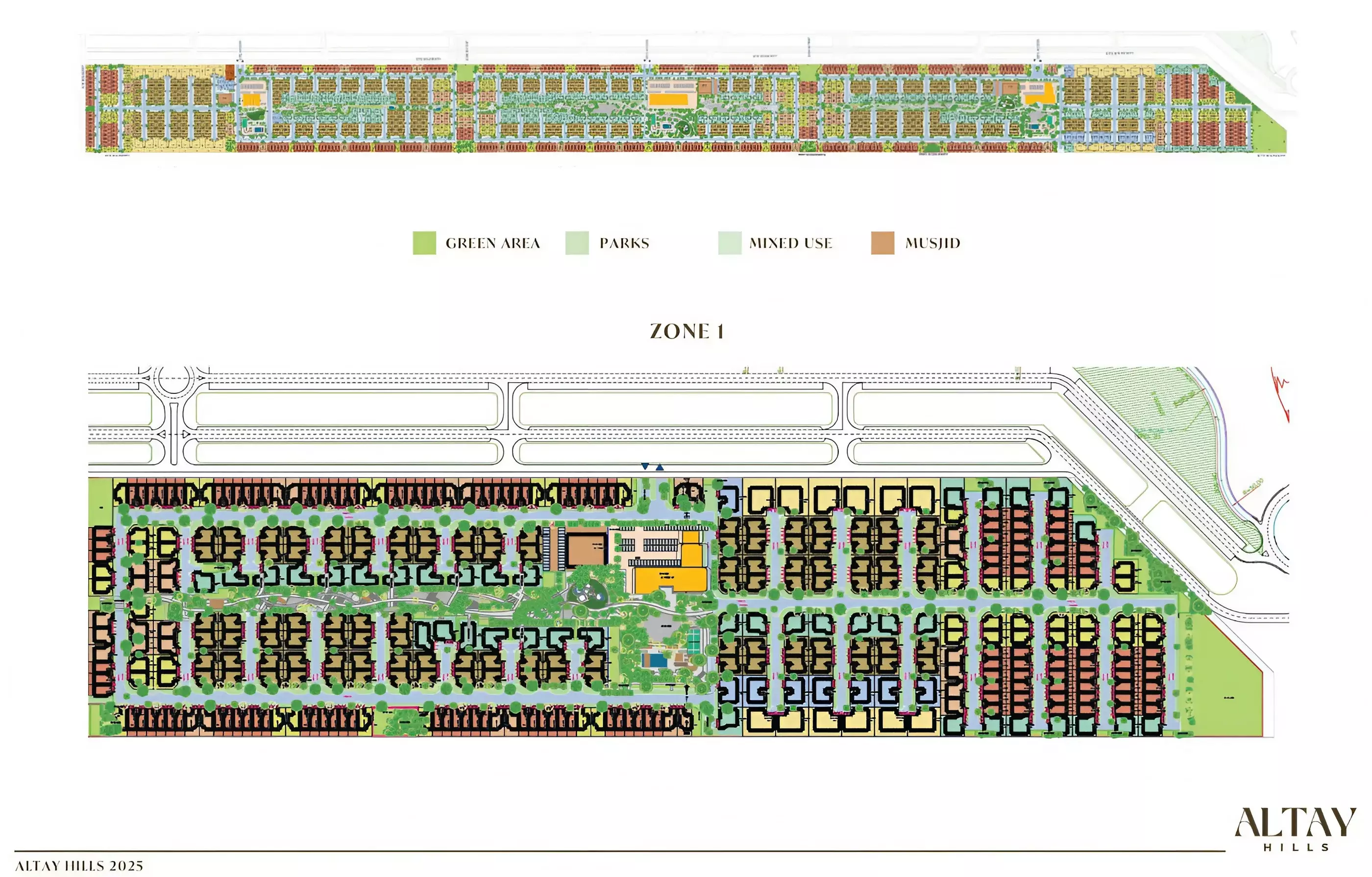 Altay Hills – master plan