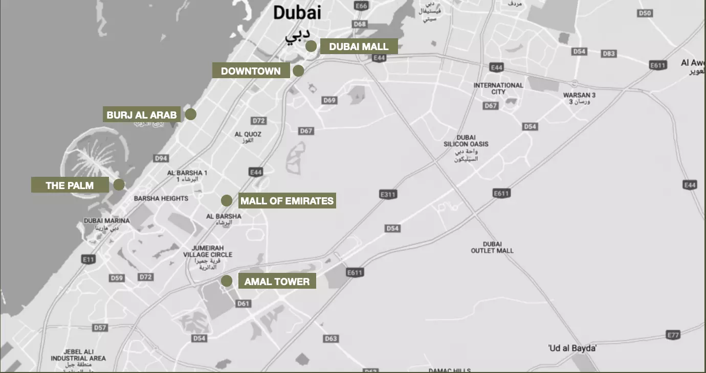 Amal Tower – master plan