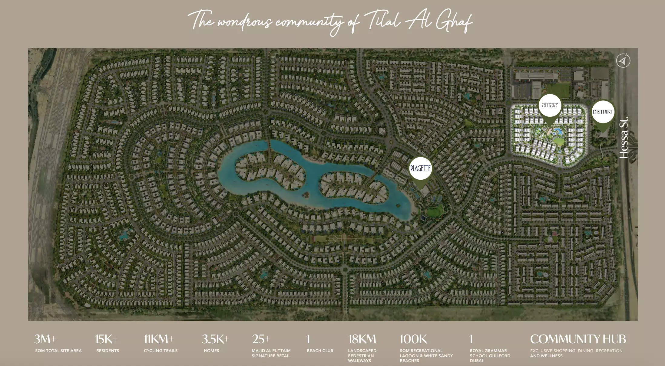 Amara – master plan