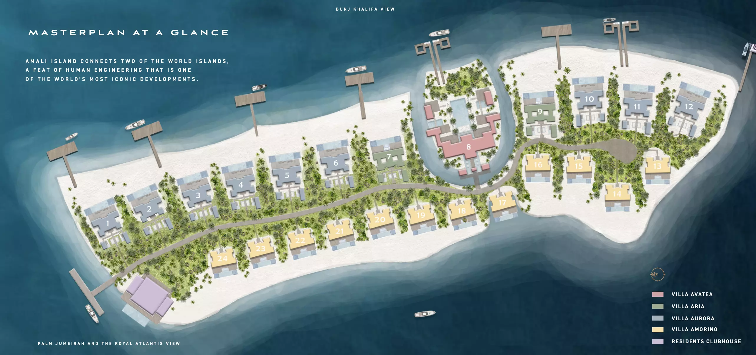Amorino Villas – master plan