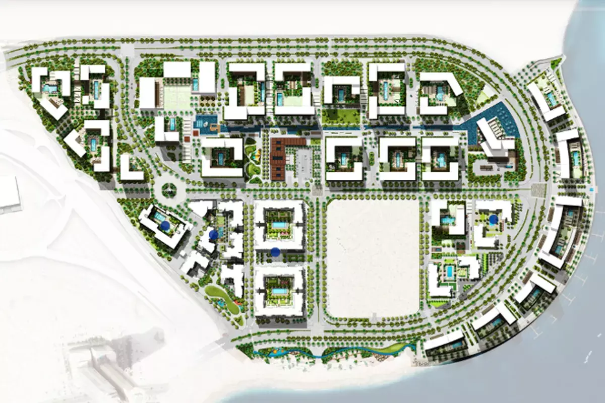 Anbar Residences – master plan