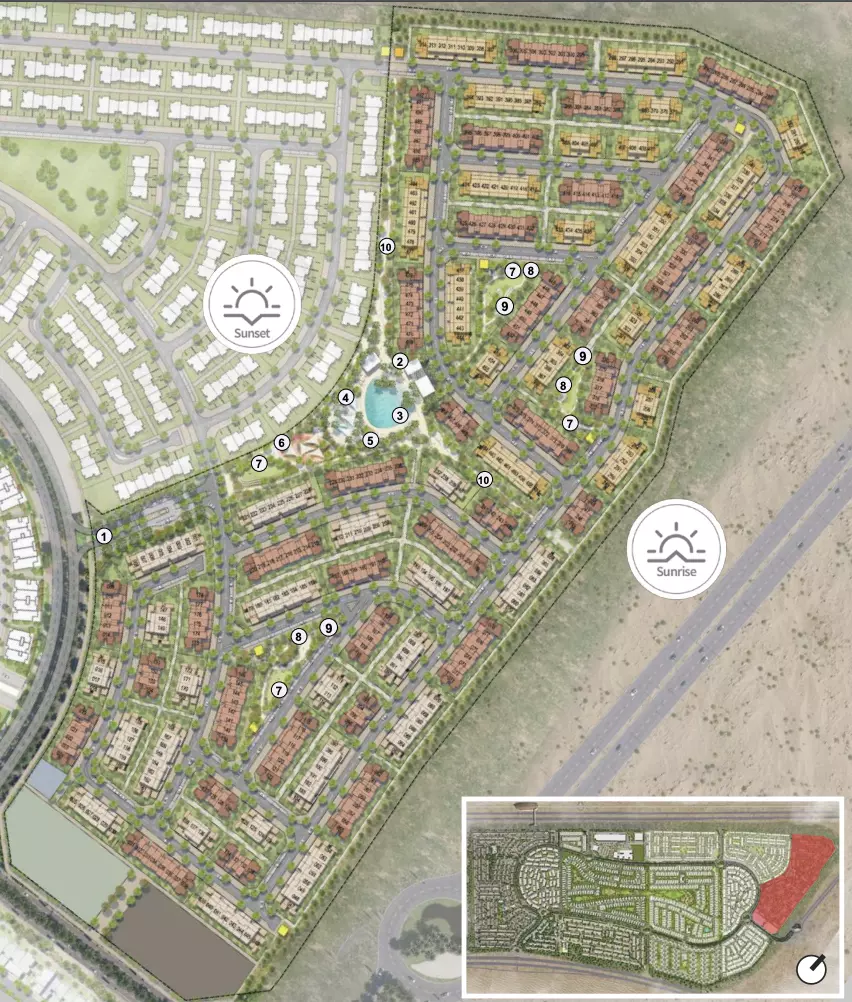 Anya Arabian Ranches by Emaar – master plan