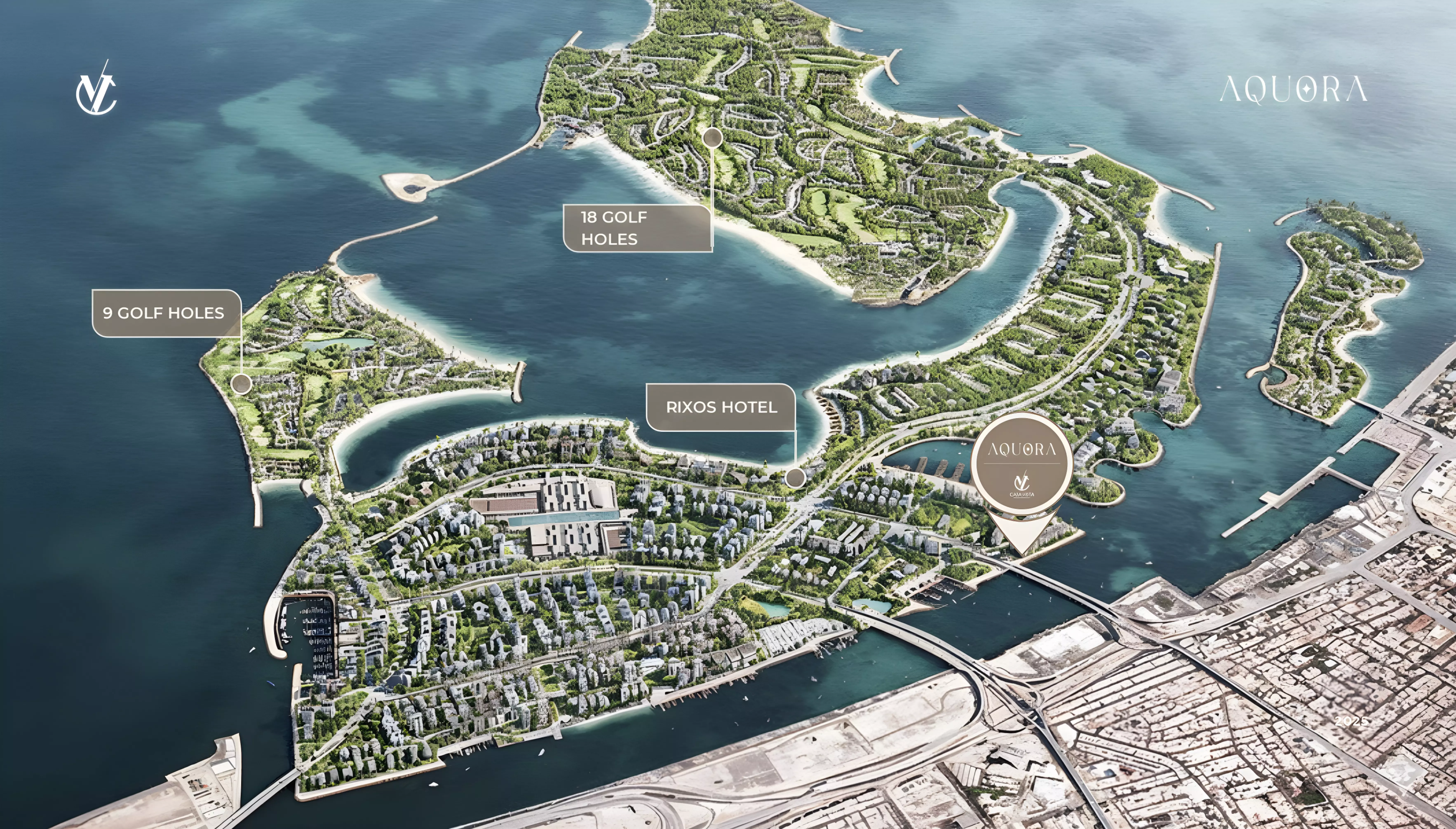 Aquora – master plan