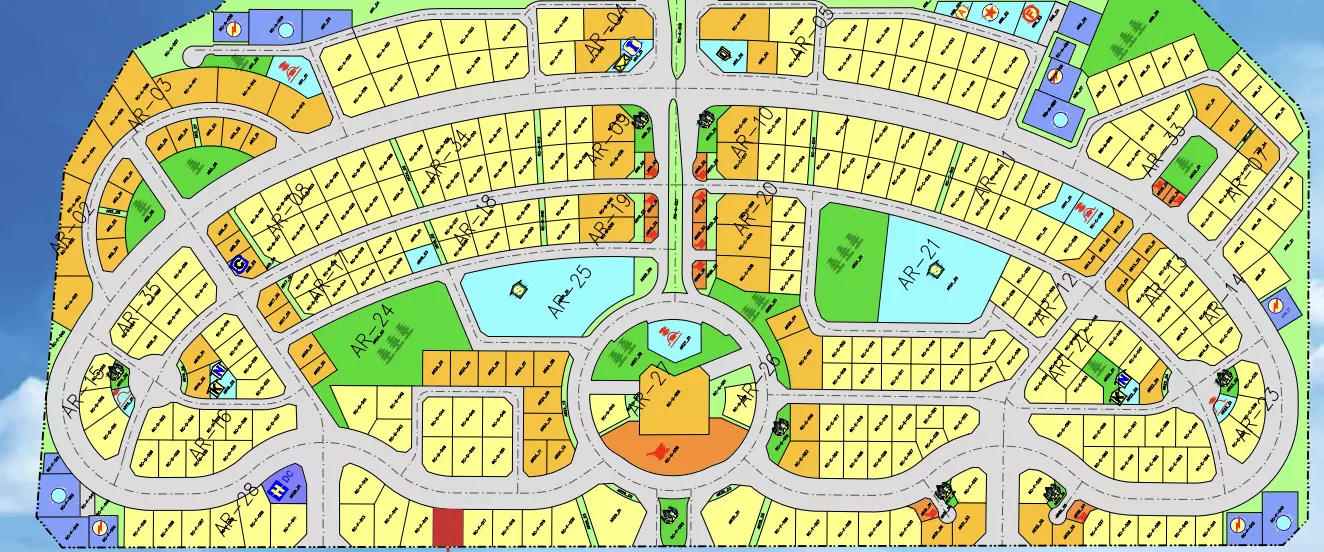 Arabian Gate 1 By Time Properties – master plan