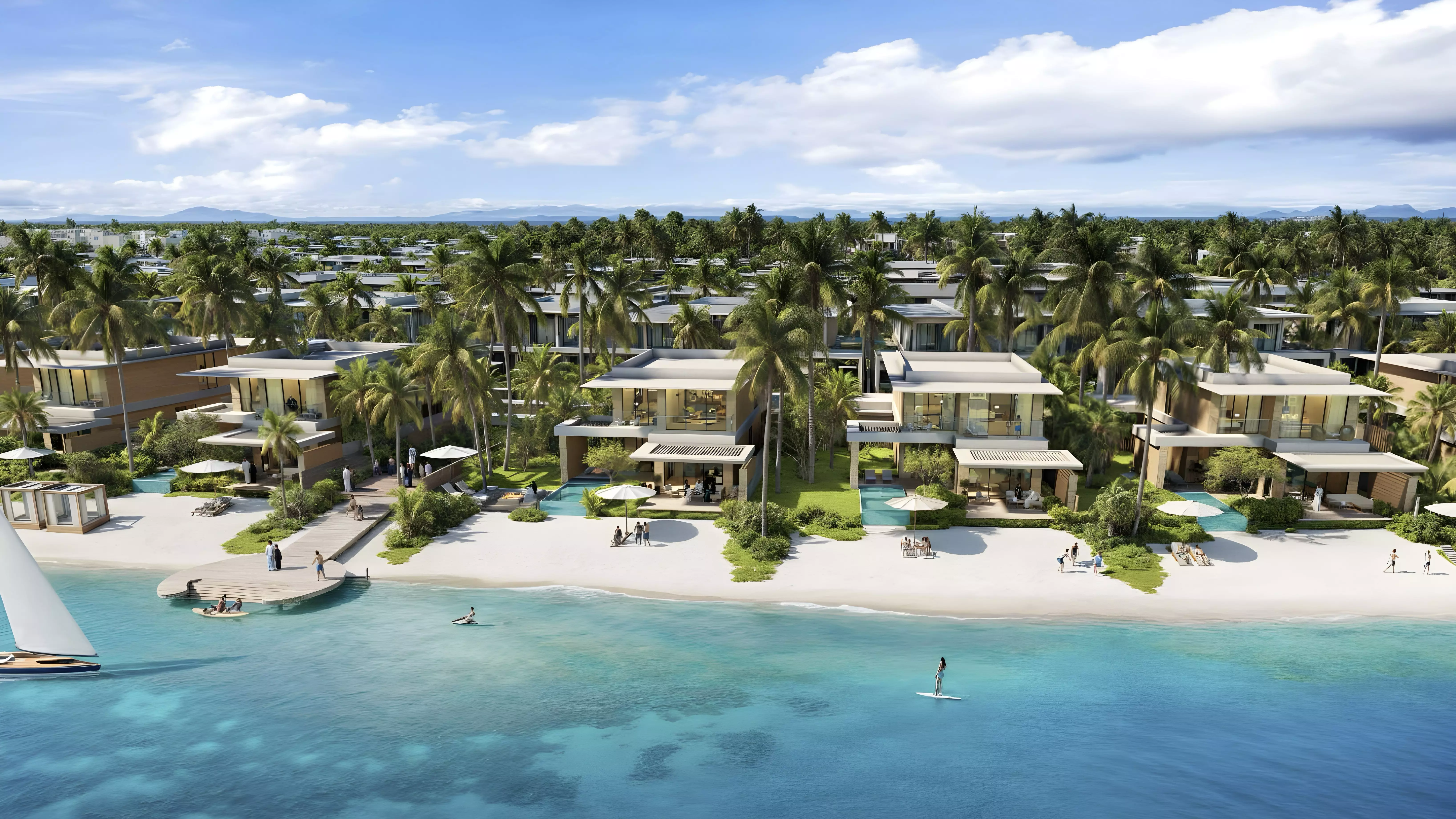 Aryam Villas – main view