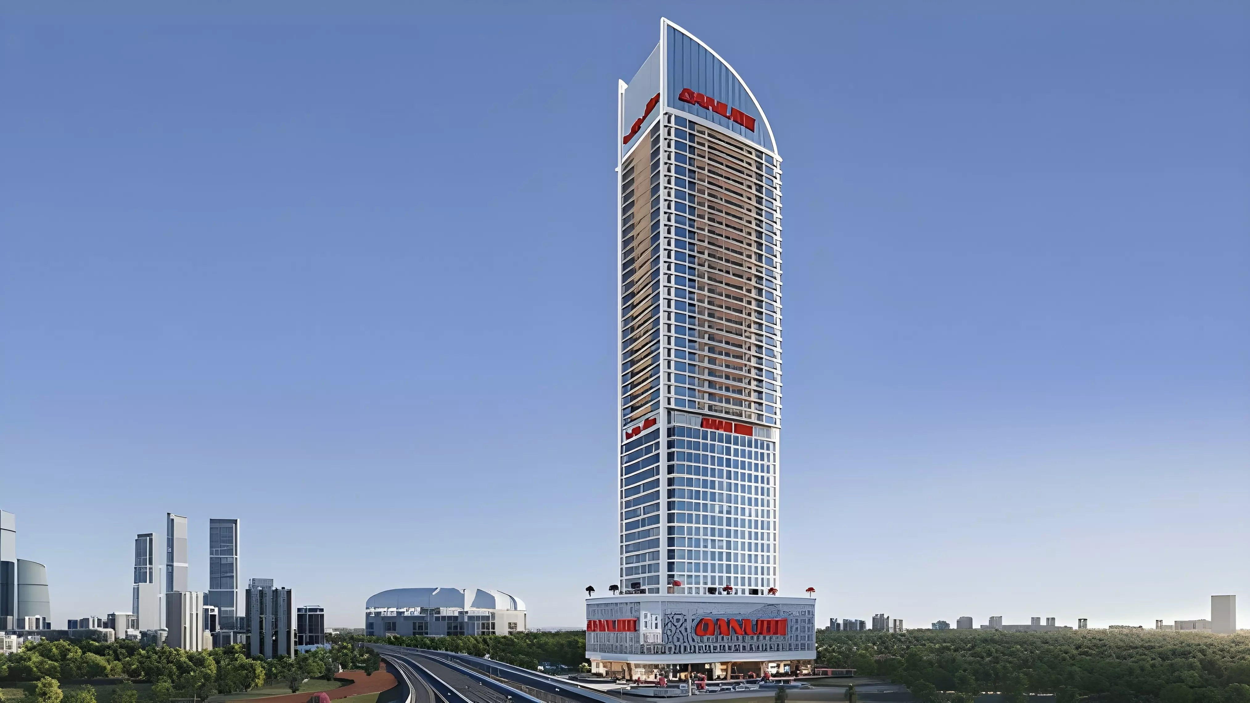 Aspirz Tower – main view