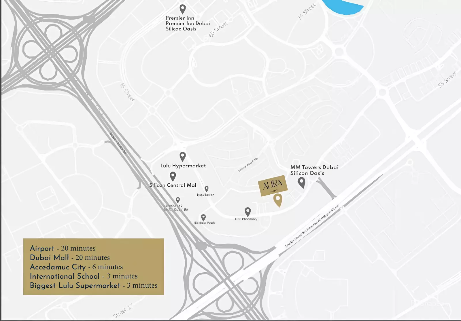 Aura Elegance – master plan