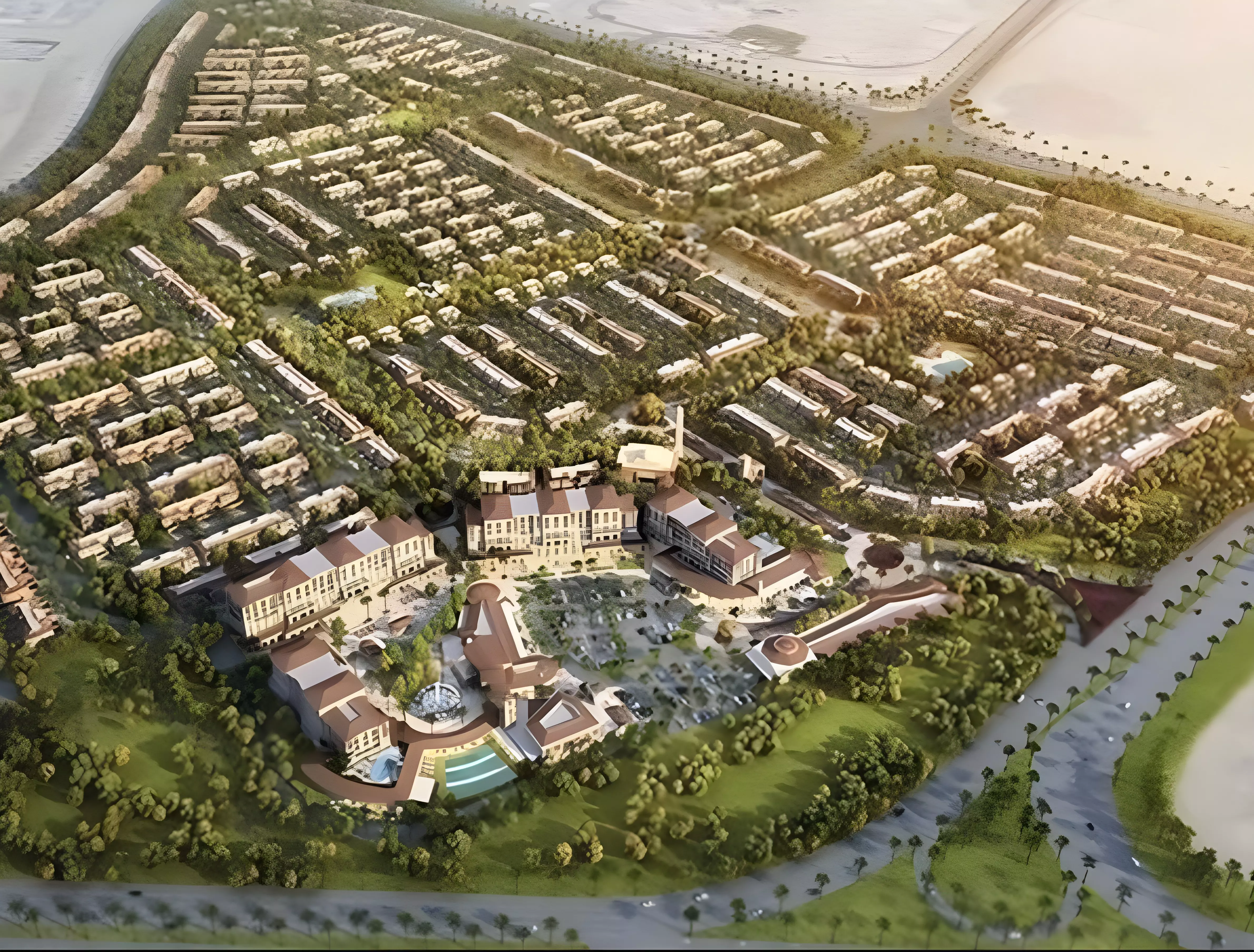 Auria Gardens – main view
