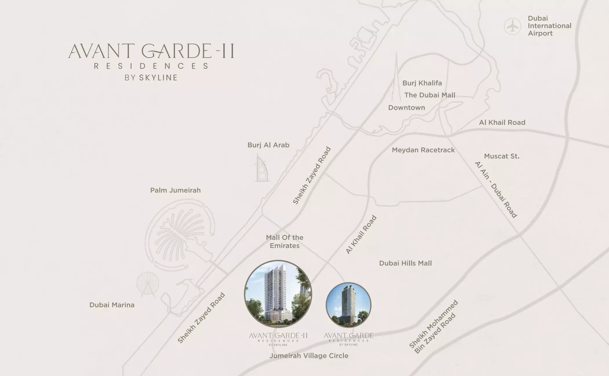 Avant Garde Residences Phase 2 by Skyline Builders – master plan