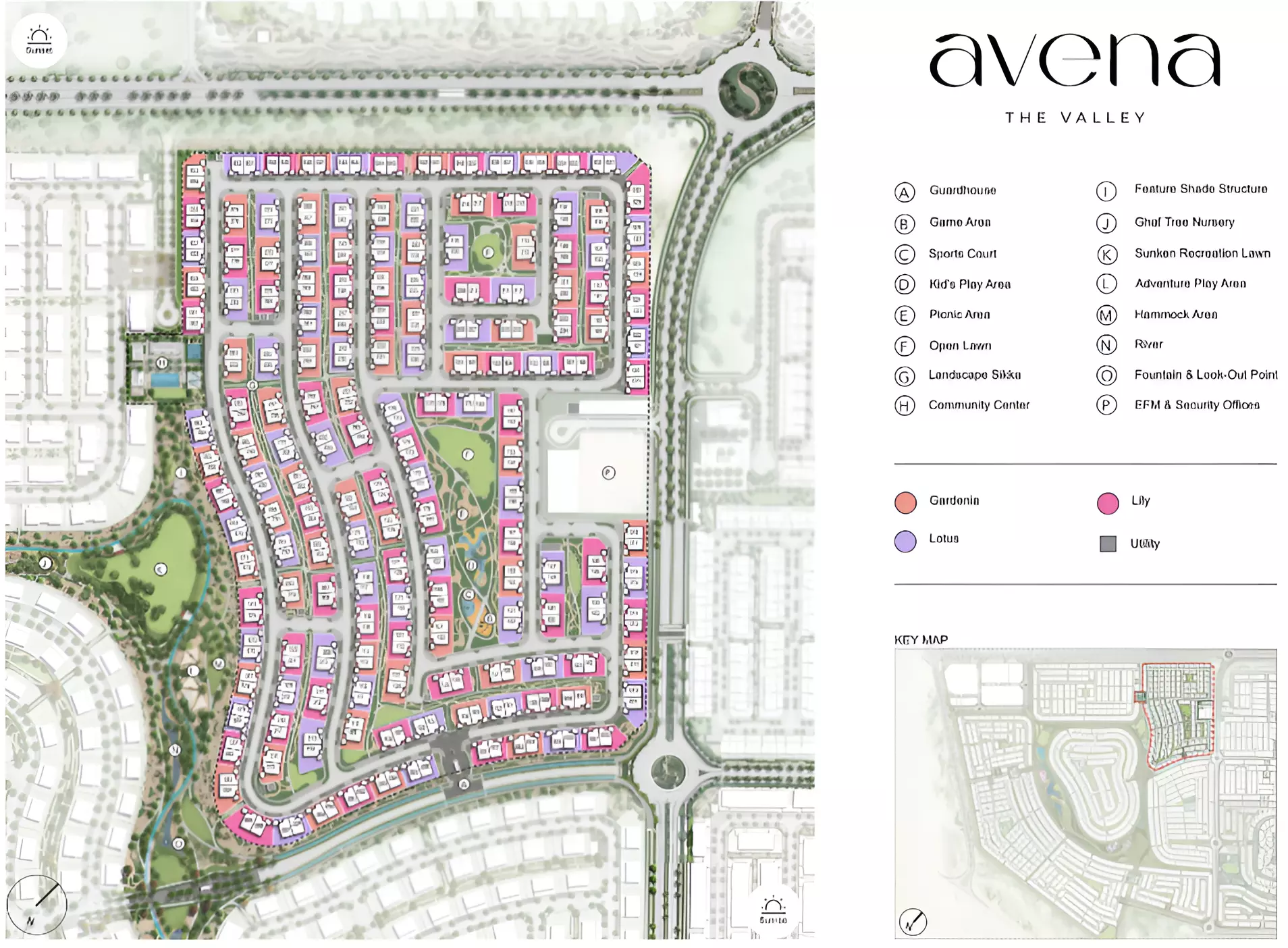 Avena By Emaar – master plan