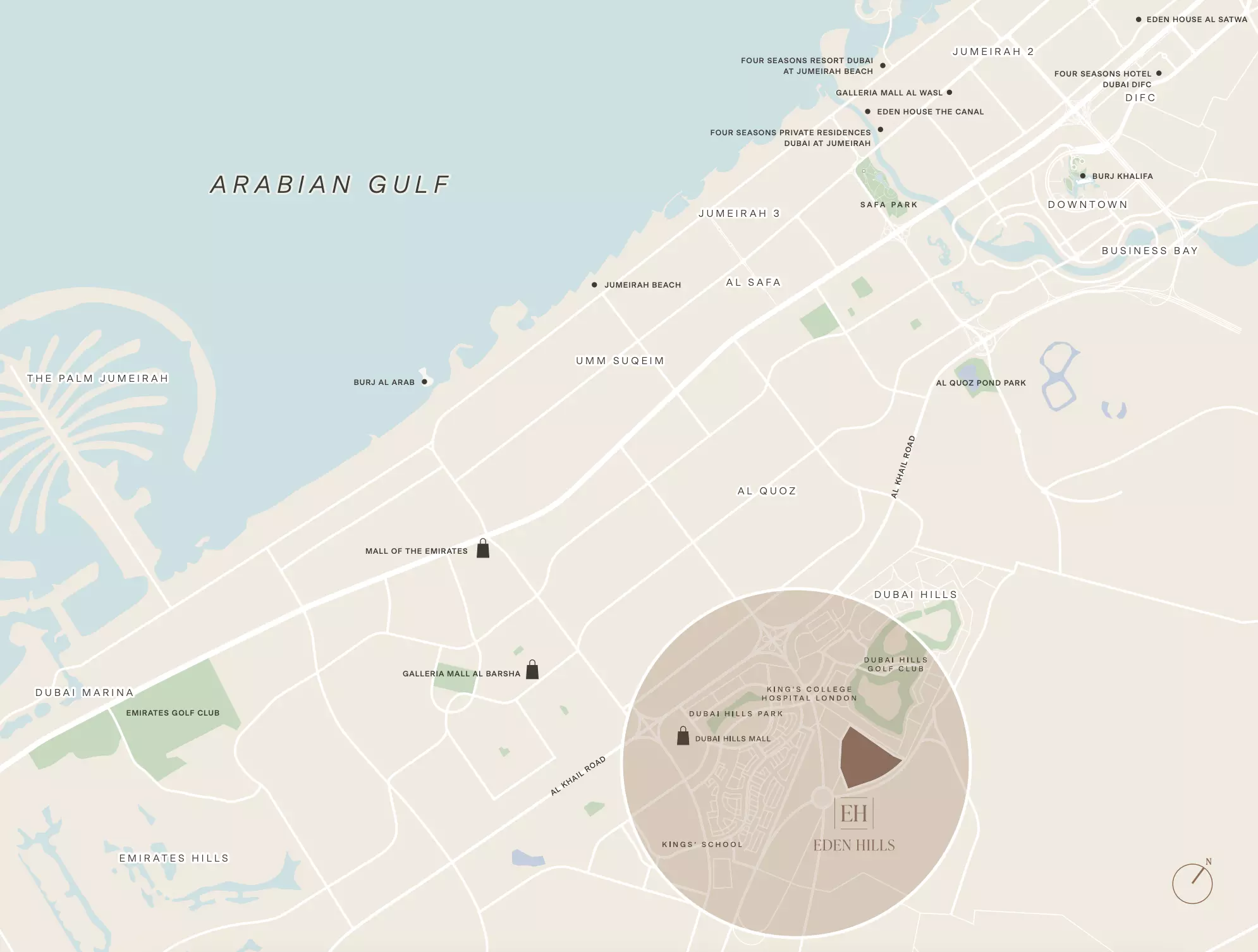 Avra and Aurora – master plan