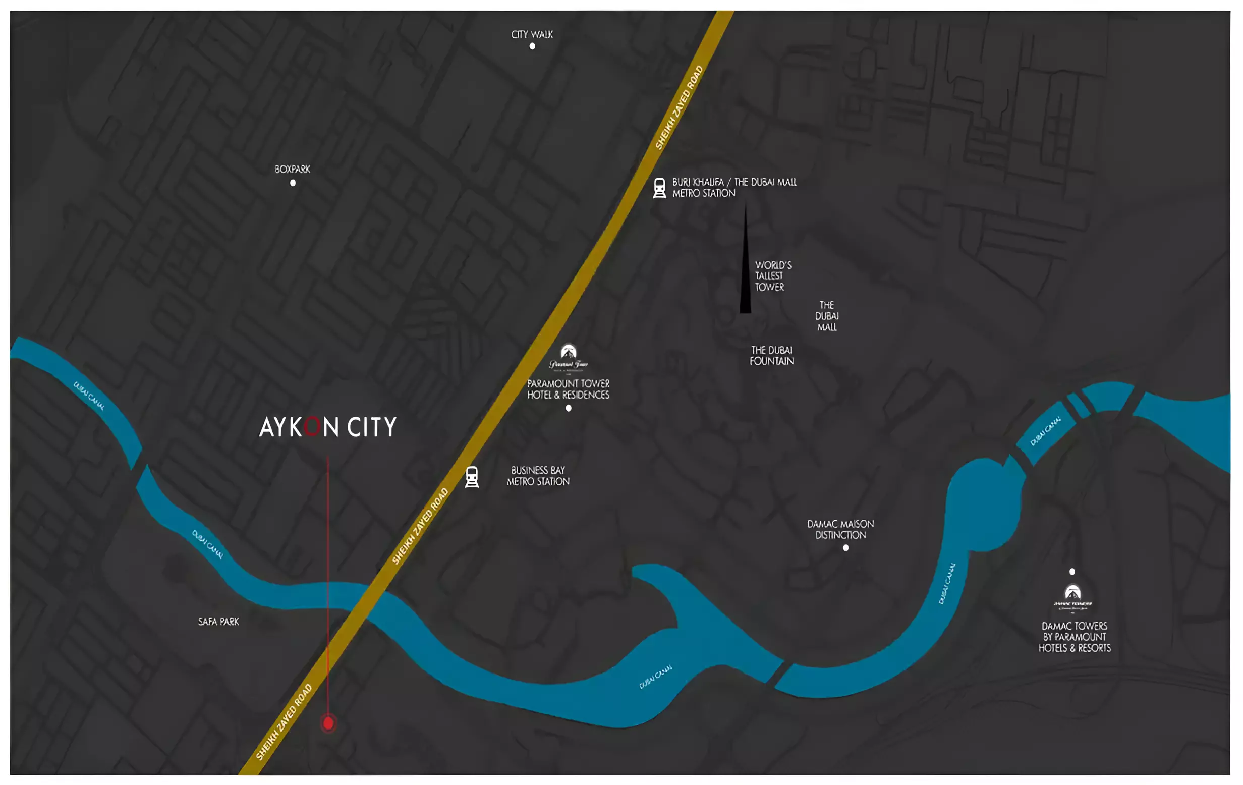 Aykon City - Tower B – master plan