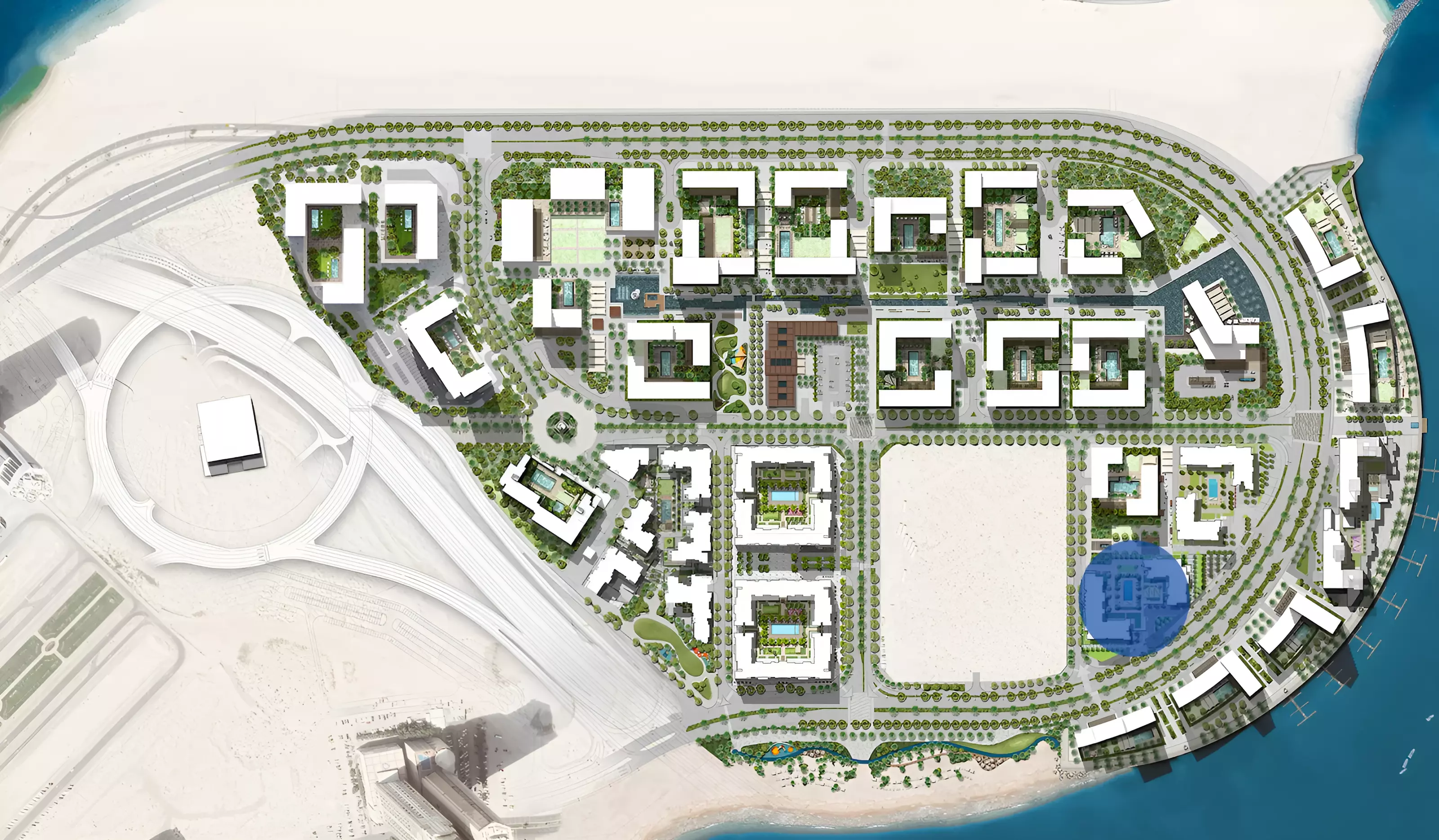 Aysha Residences Phase 2 By Eagle Hills – master plan