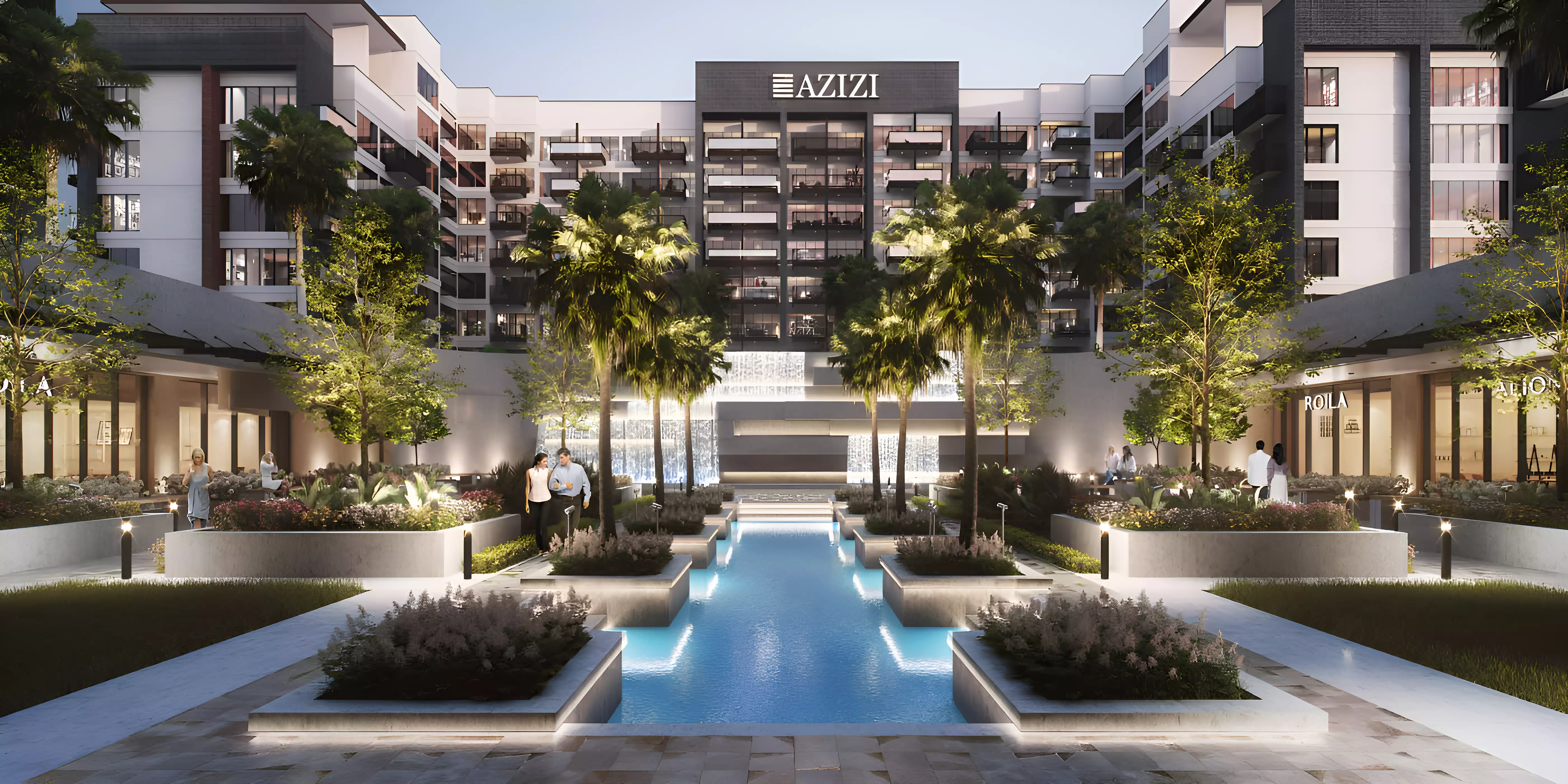 Azizi Beach Oasis – main view