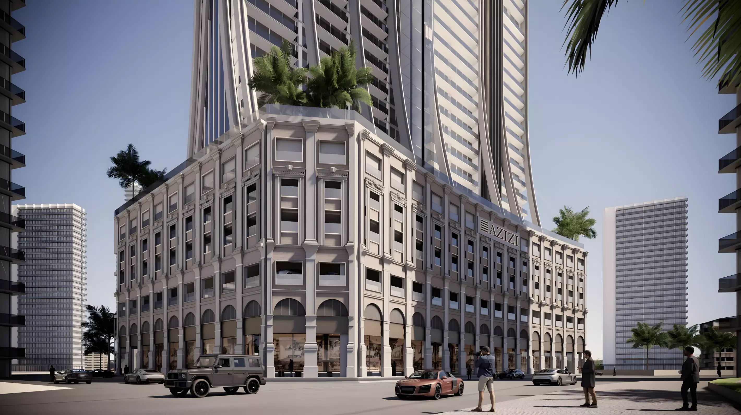 Azizi Milan 55 – main view