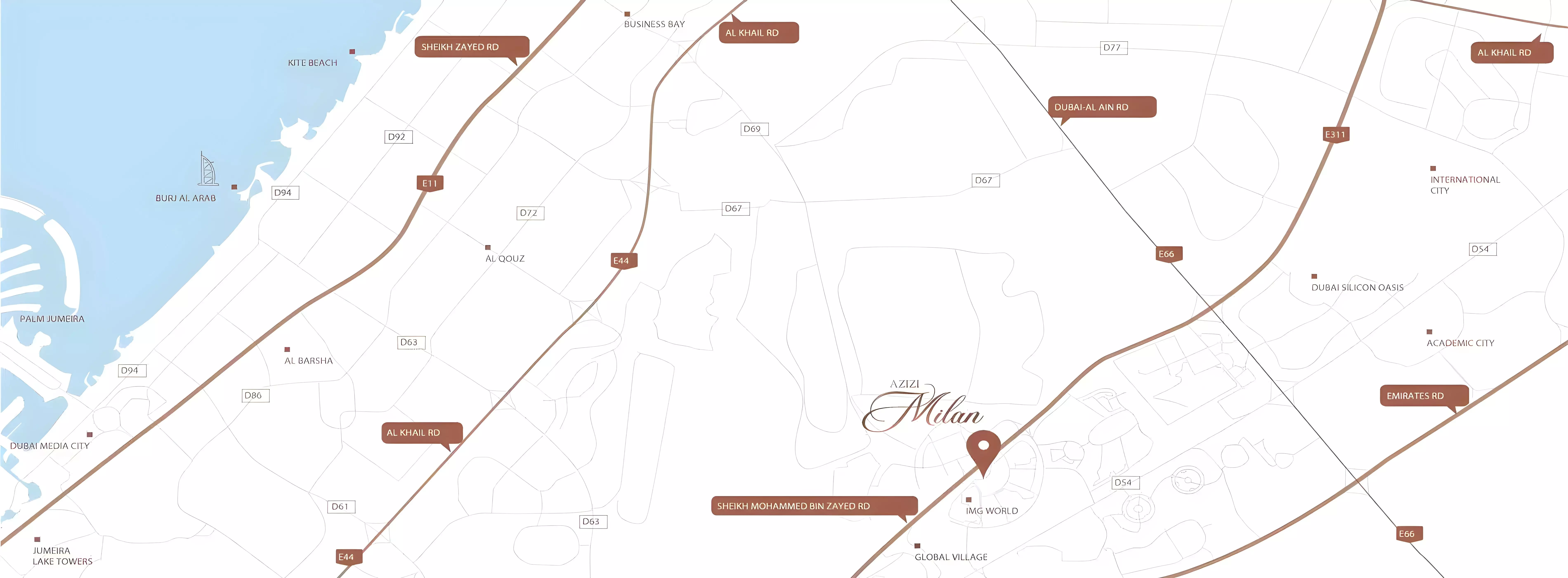 Azizi Milan 55 – master plan