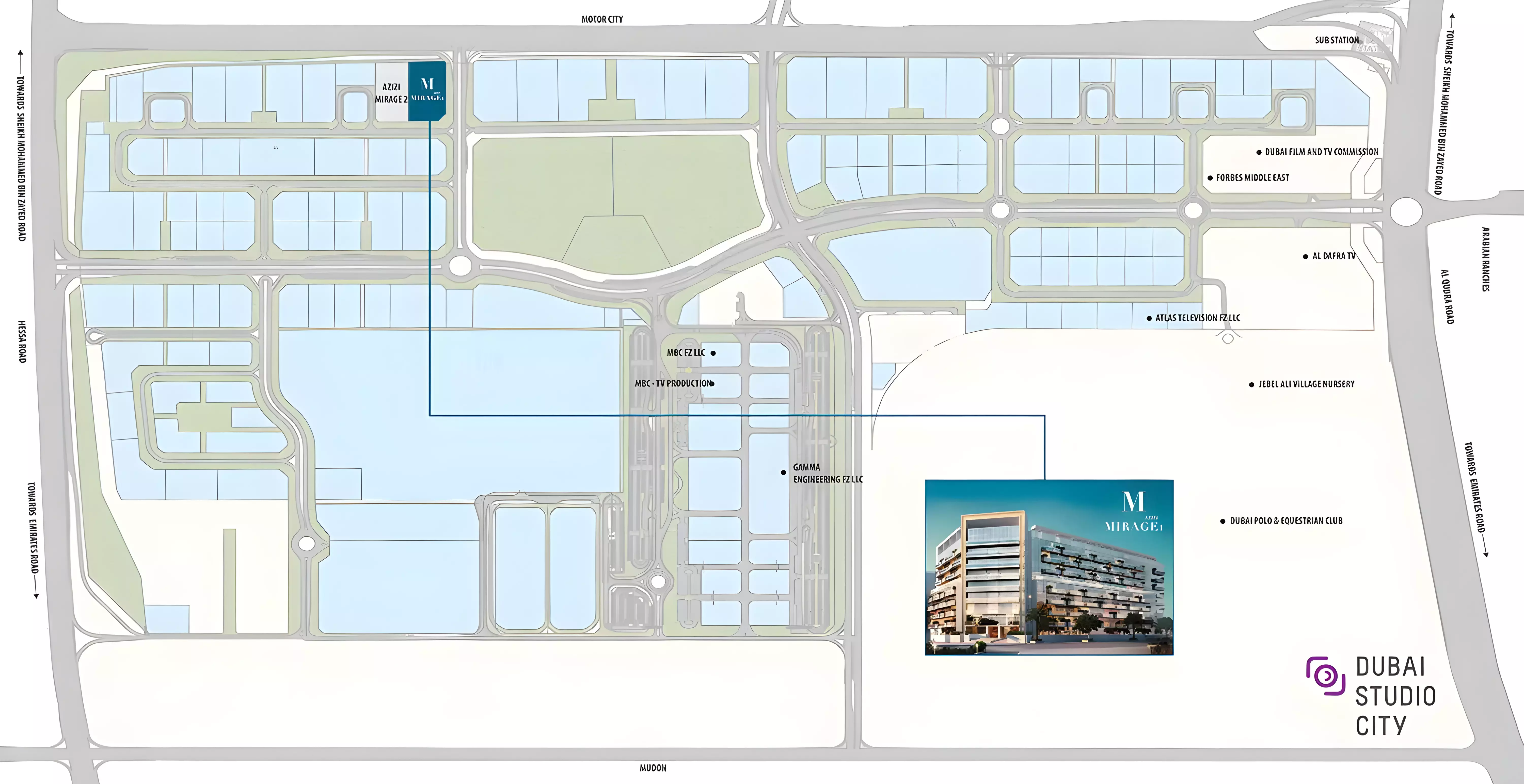 Azizi Mirage 1 – master plan